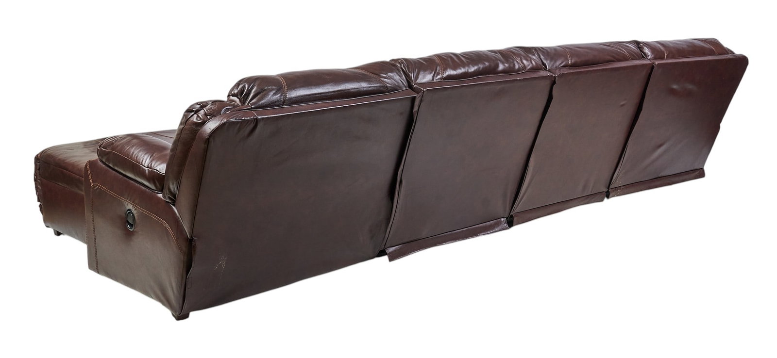 Leather Sectional Sofa - 6