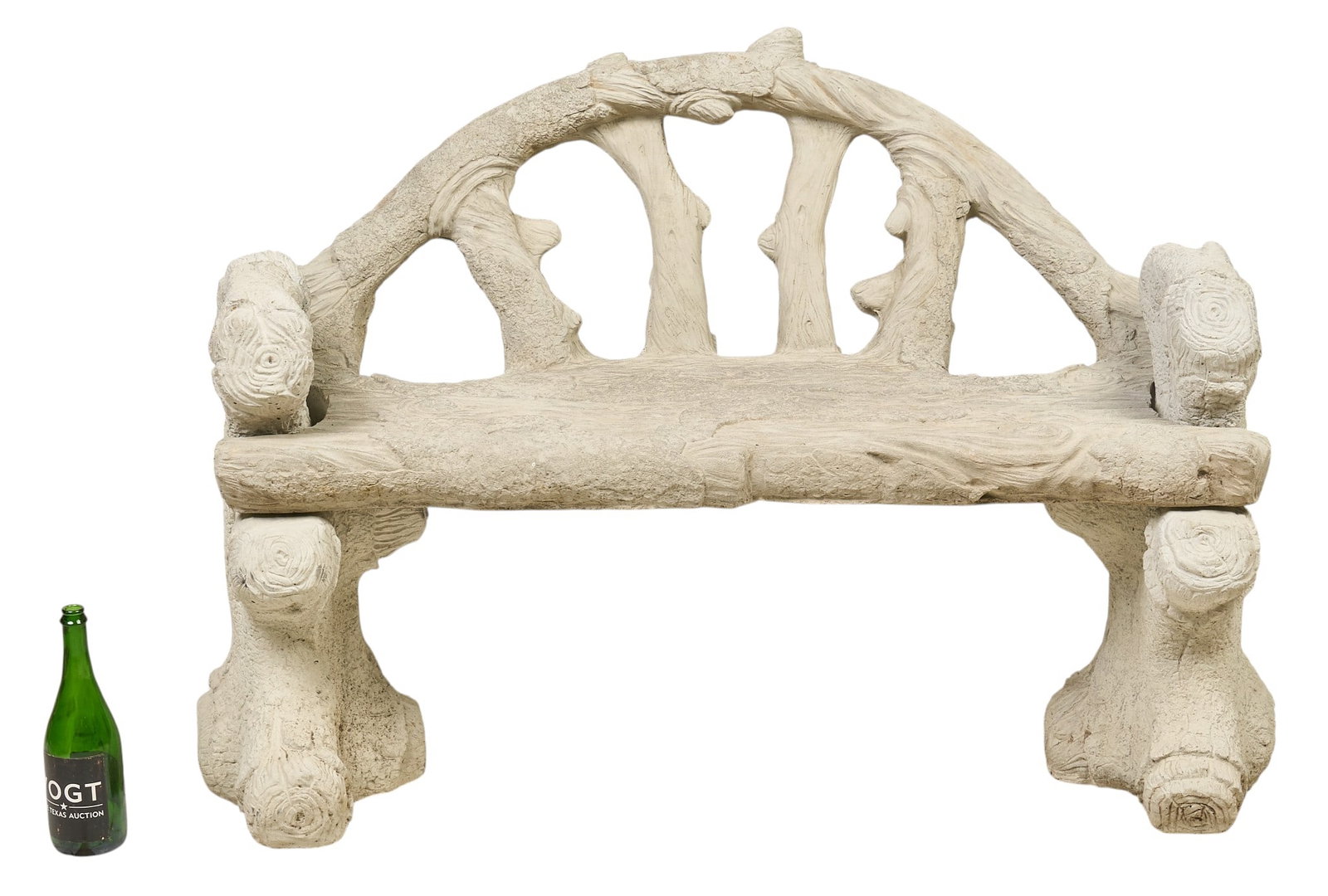 Faux Bois Bench - 2