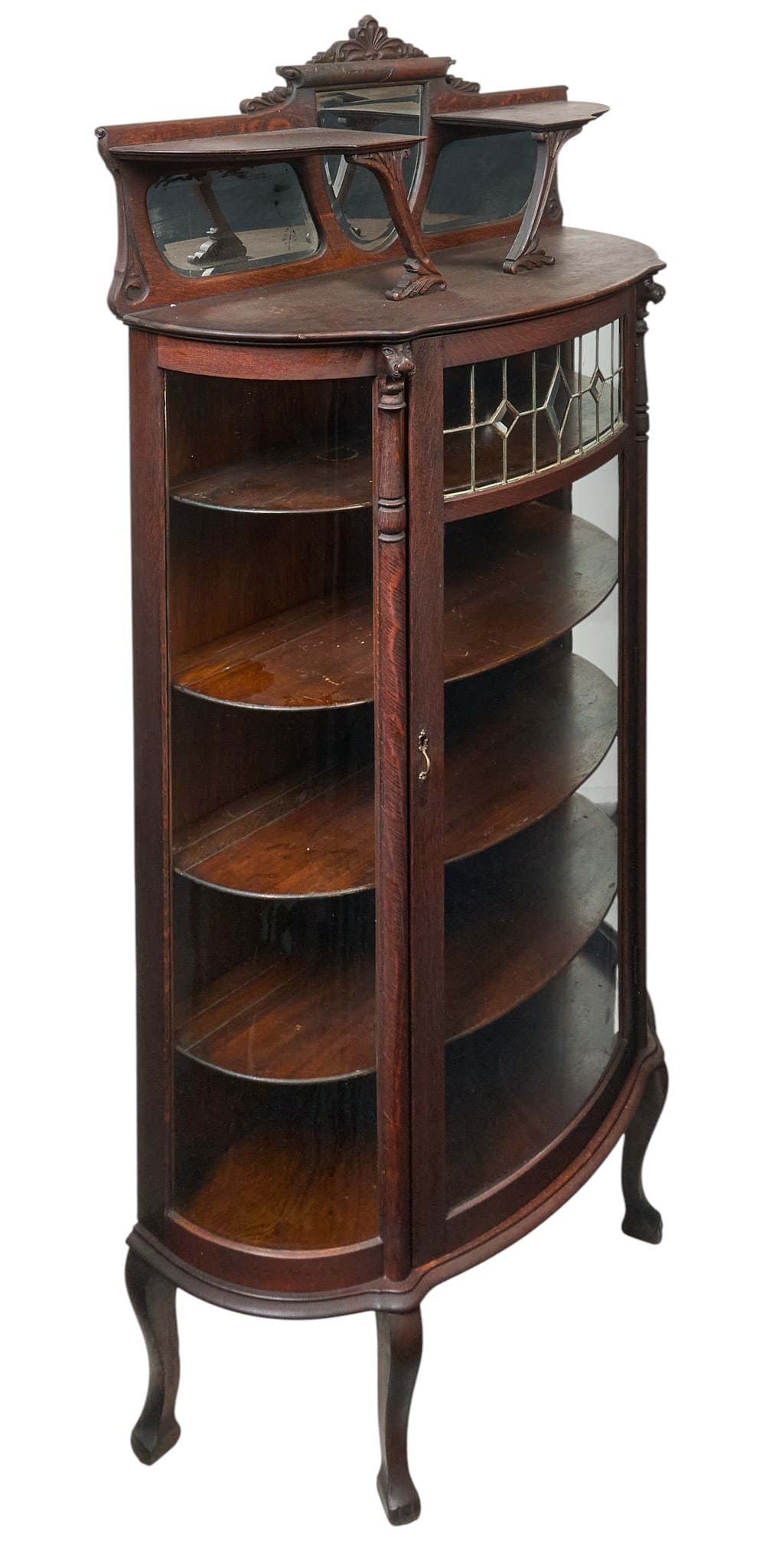 Antique Curio Cabinet (1 of 4)