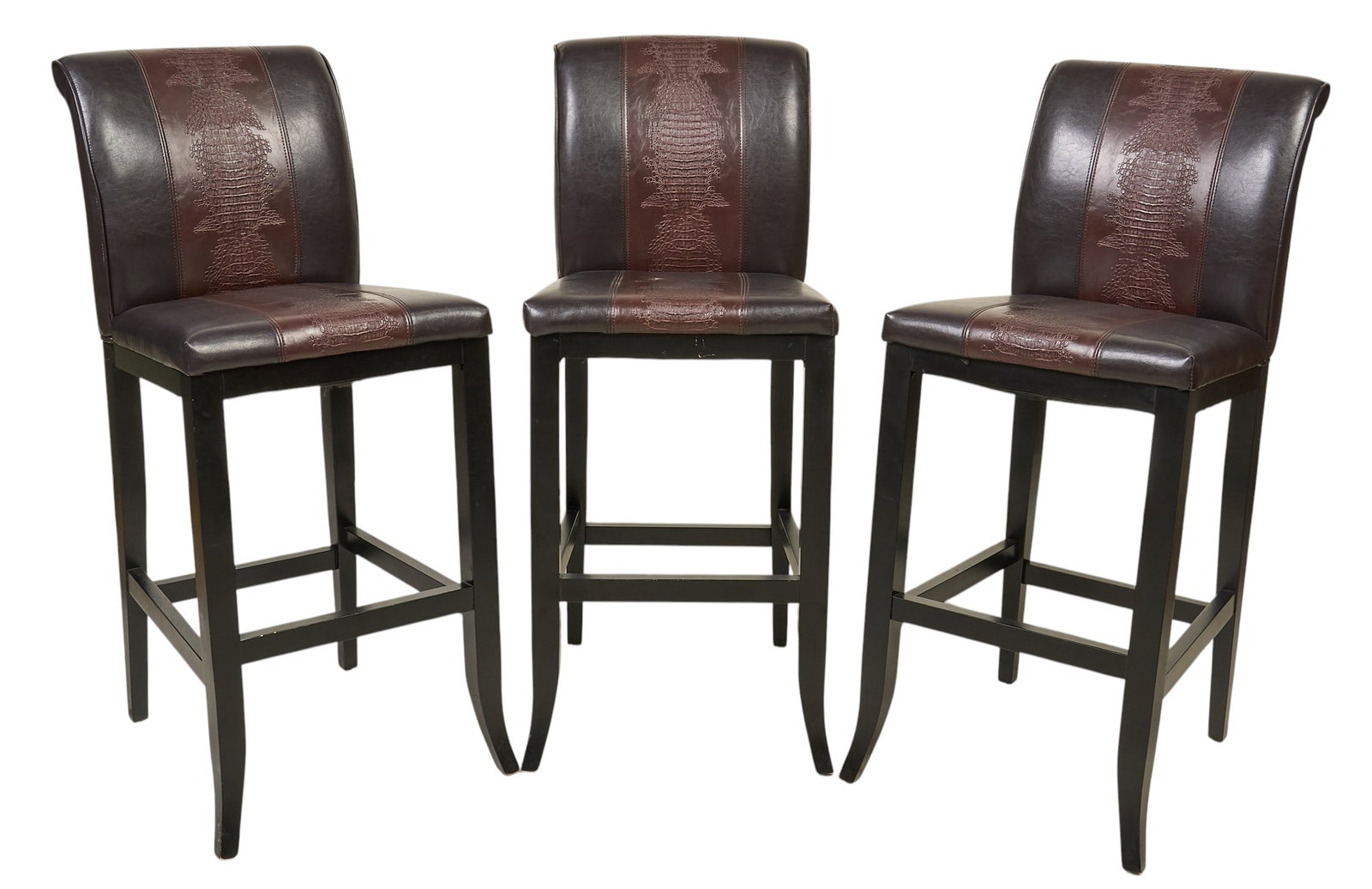 (3) Upholstered Bar Stools (1 of 3)