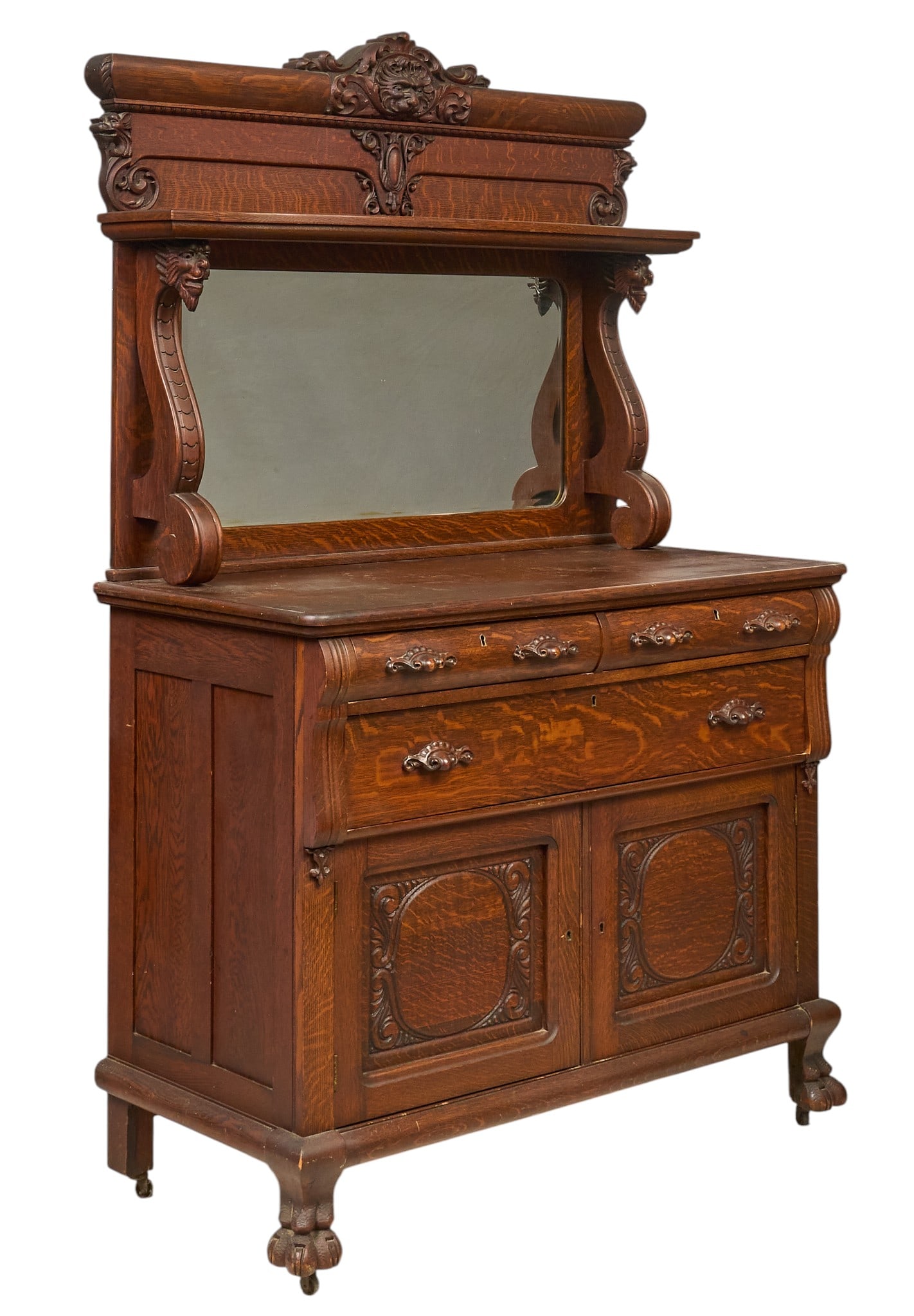 Antique American Buffet (1 of 4)