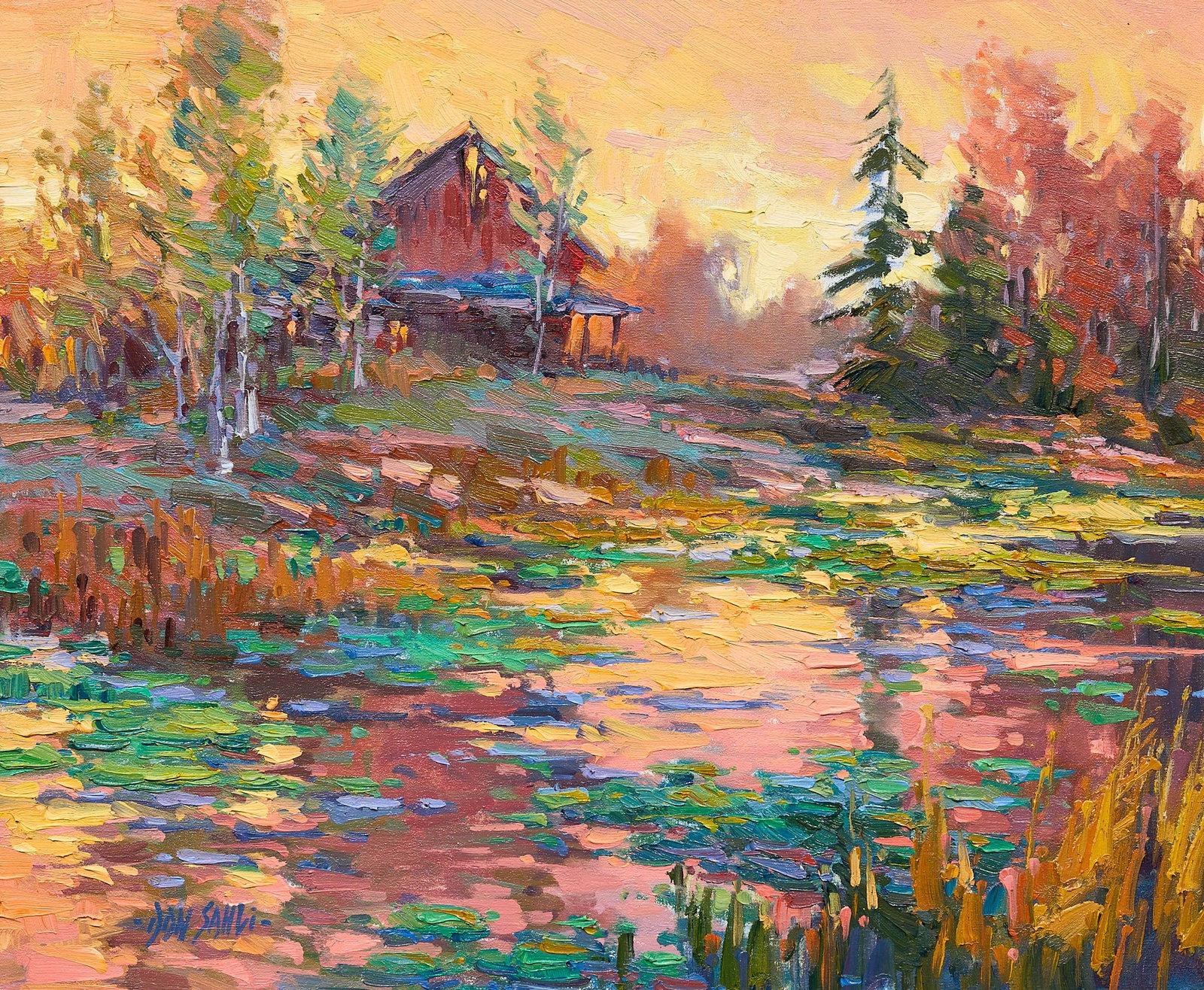 Don Sahli, "Below the Barn" (1 of 5)