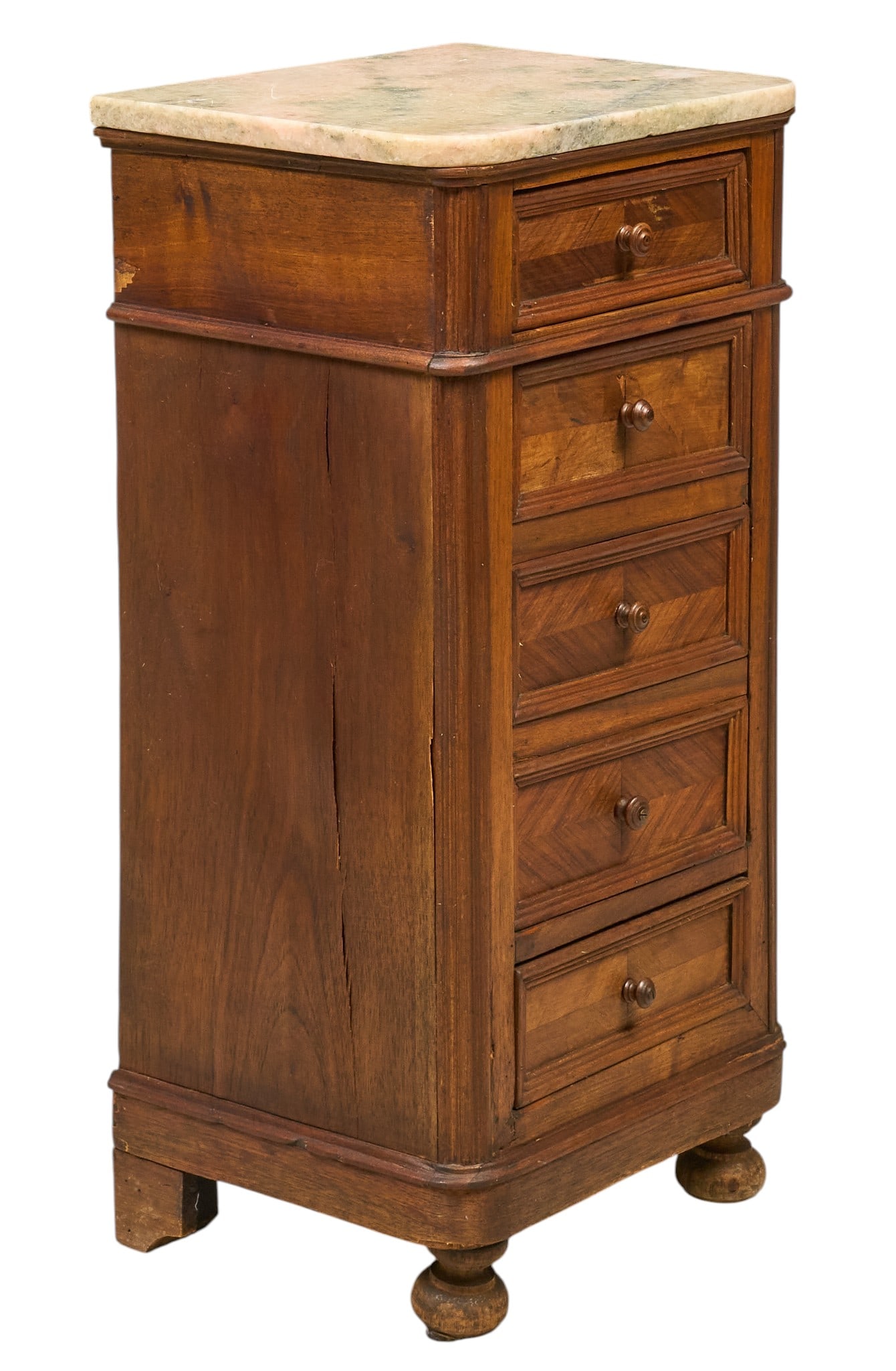 Marble Top Chest of Drawers (1 of 4)