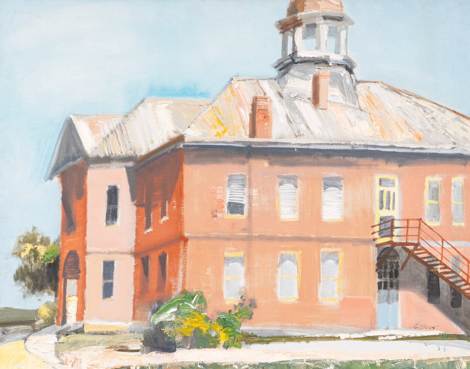 Bill Bristow, Red Brick Building (1 of 4)