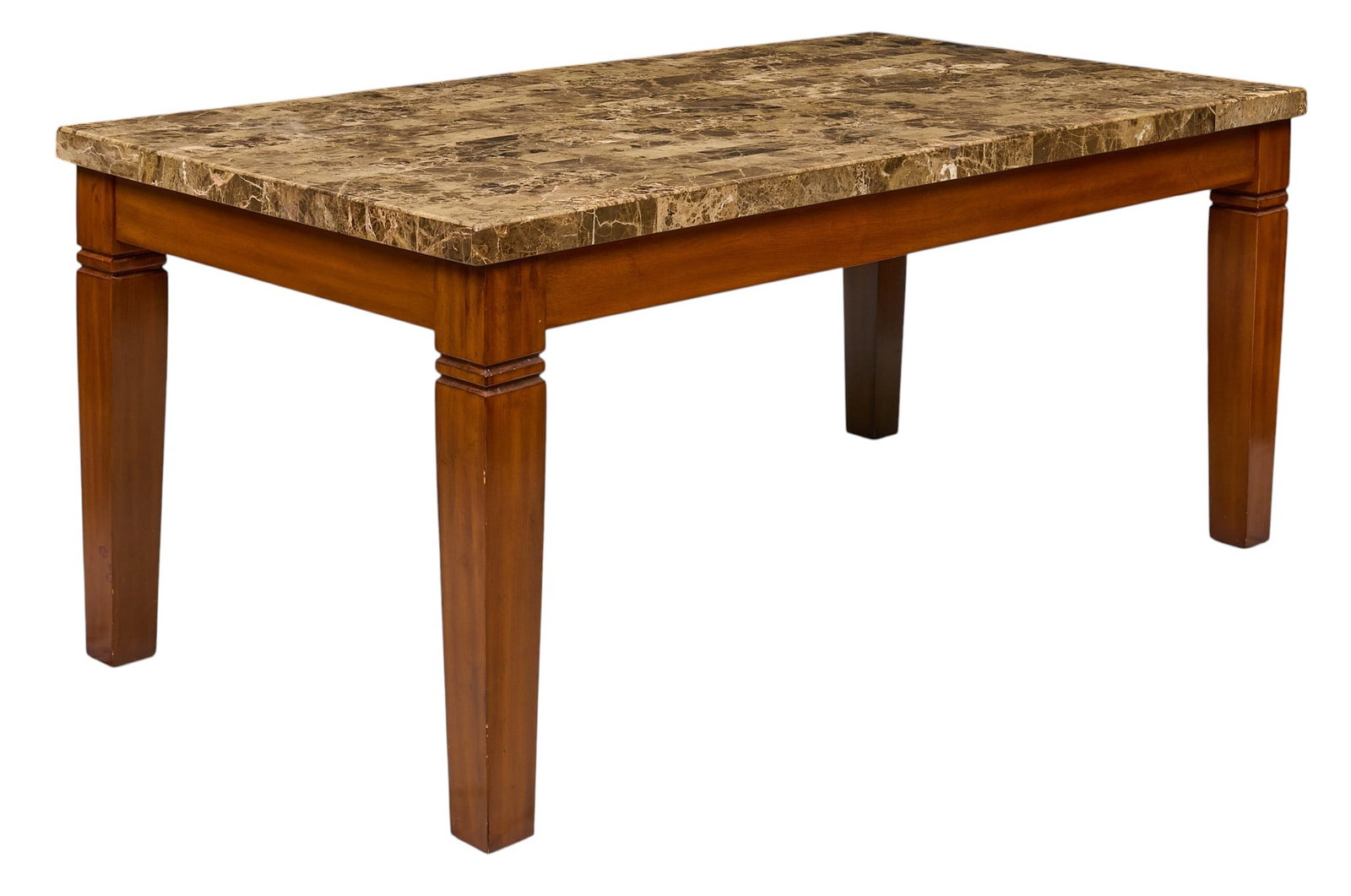 Marble Top Farmhouse Table (1 of 3)