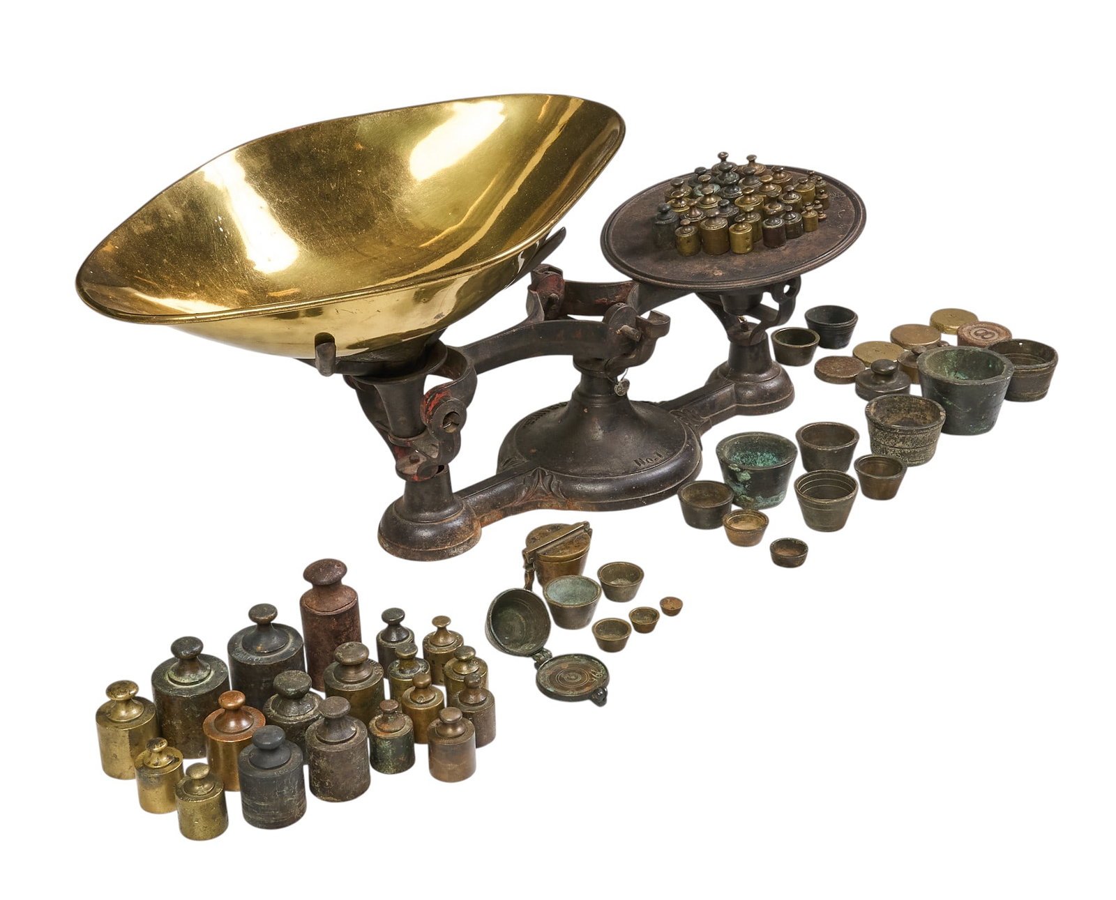 Vintage Scale with Weights (1 of 4)