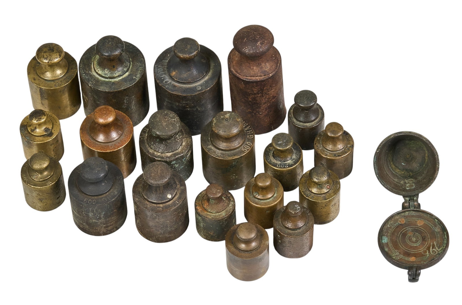 Vintage Scale with Weights - 3