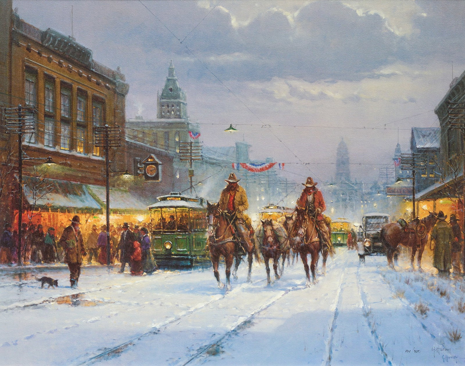 G. Harvey, "Trailhands and Trolleys" (1 of 5)