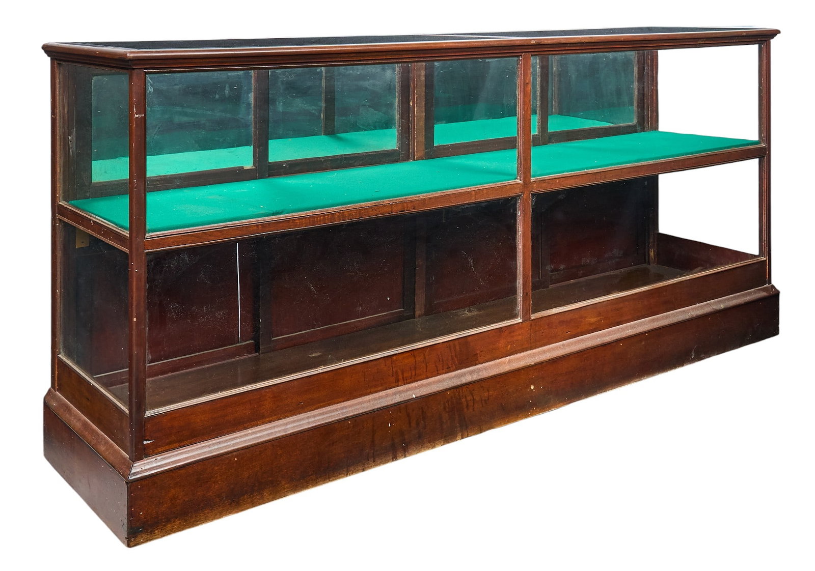 Antique Wooden and Glass Display Counter (1 of 4)