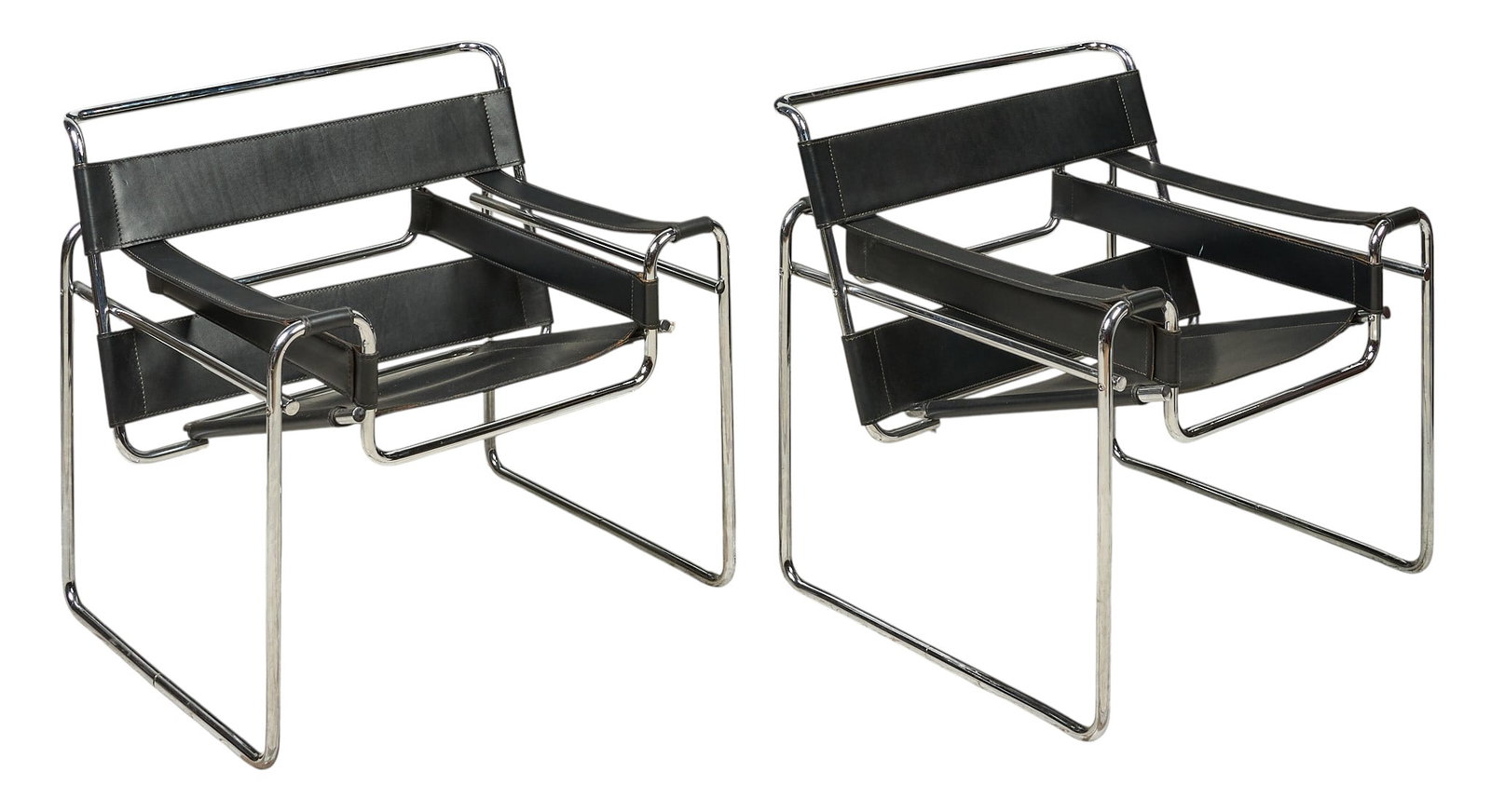 Marcel Breuer, Pair of Wassily Chairs (1 of 4)
