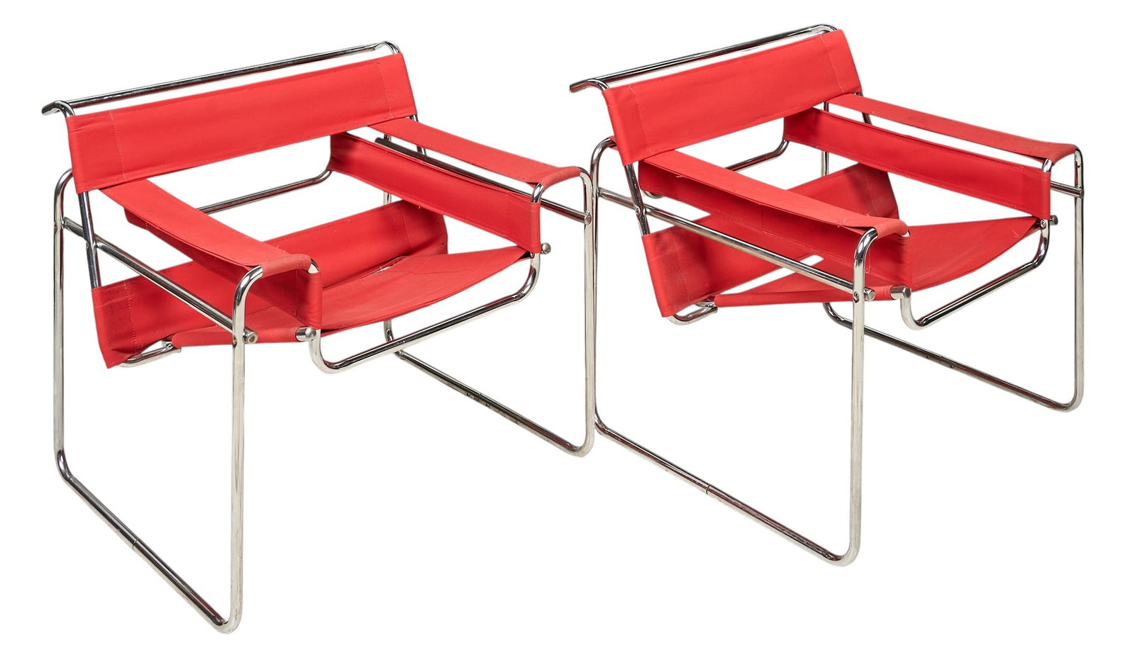Marcel Breuer, Pair of Wassily Chairs (1 of 4)