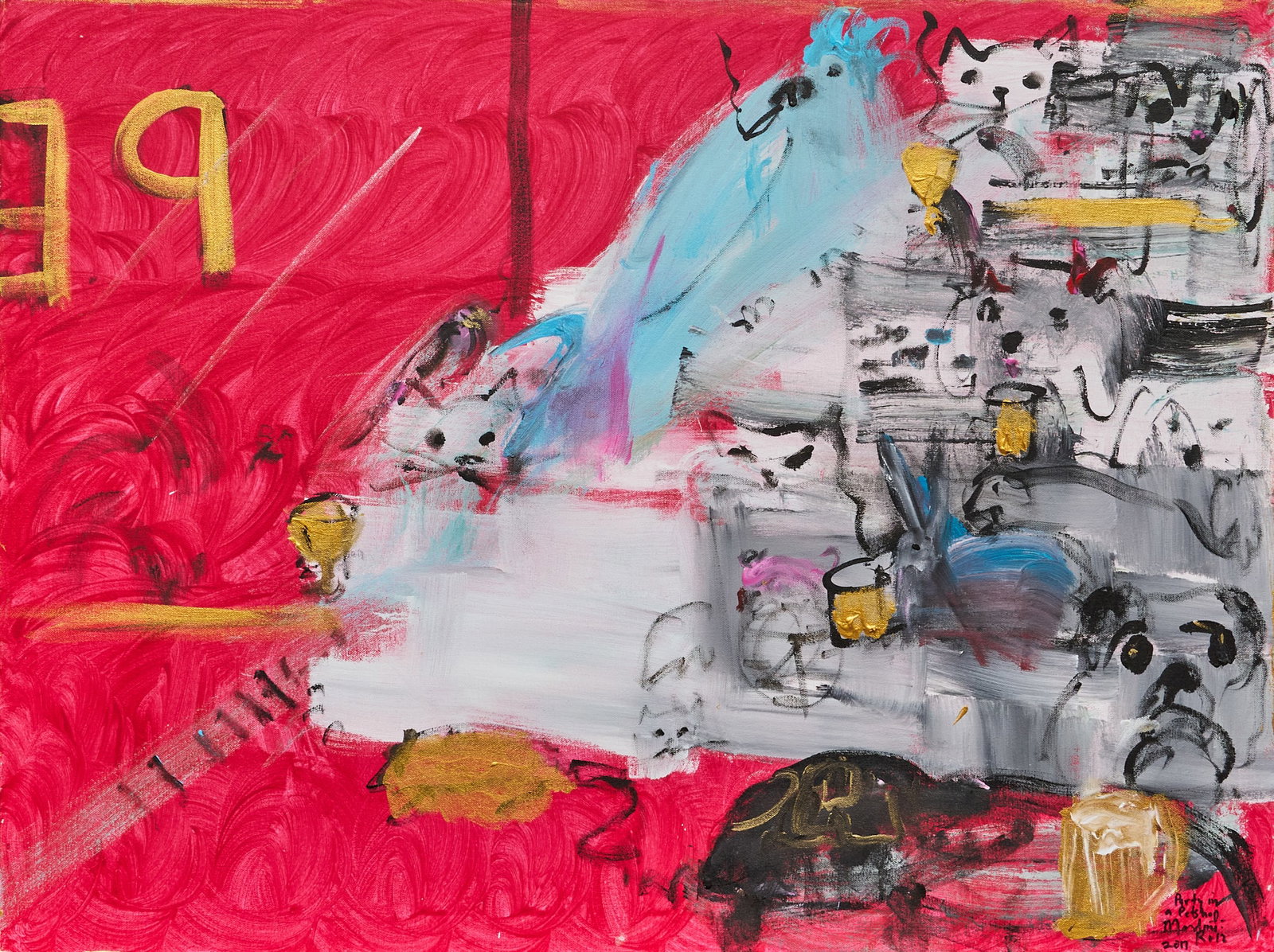 Franco Mondini-Ruiz, "Party at a Pet Shop" (1 of 3)