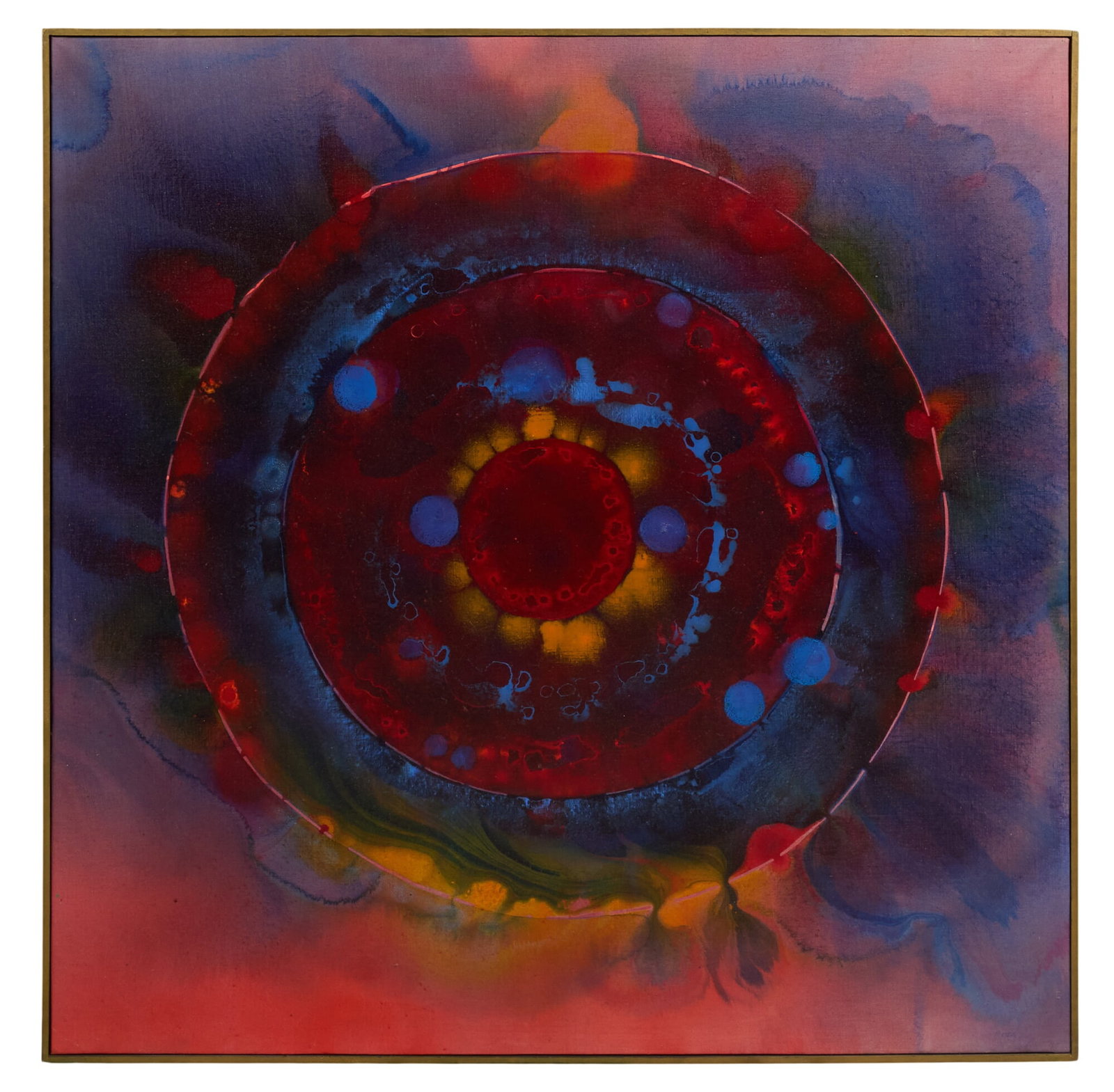 Ralph White, "Structuring Red/Blue Phenomena", 1978 - 2