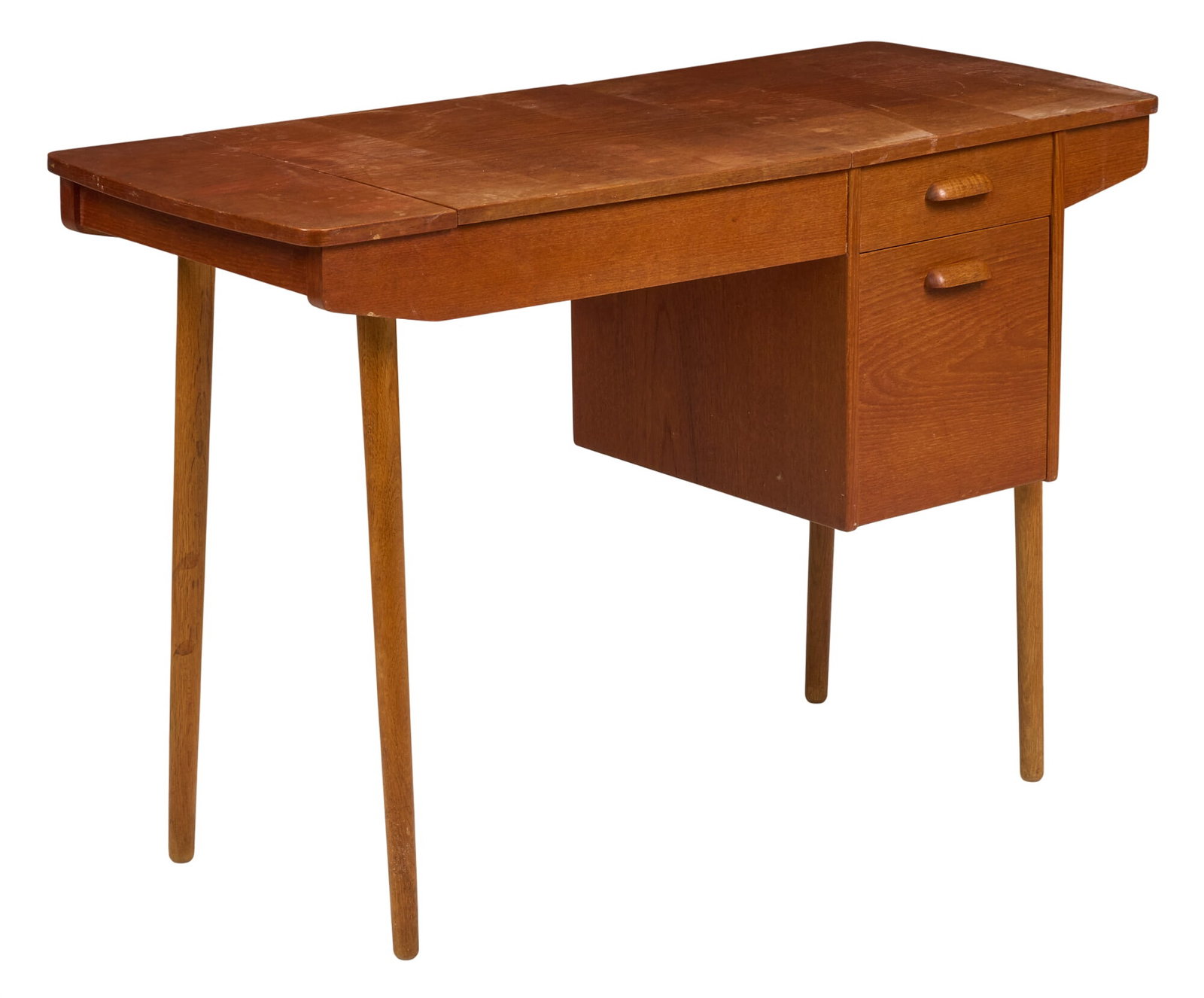 Danish Mid-Century Teak Sewing Table (1 of 4)