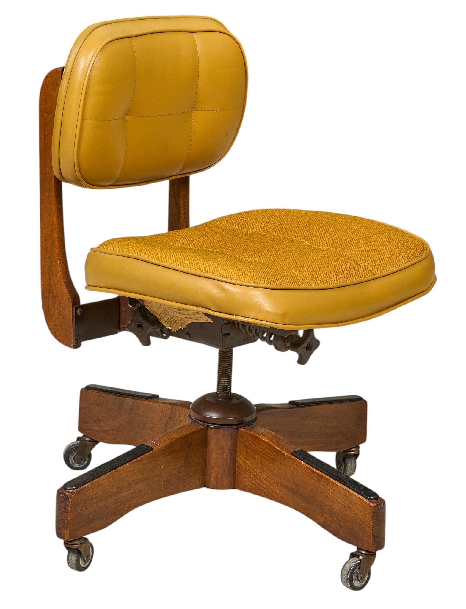 Vintage Upholstered Office Chair (1 of 4)