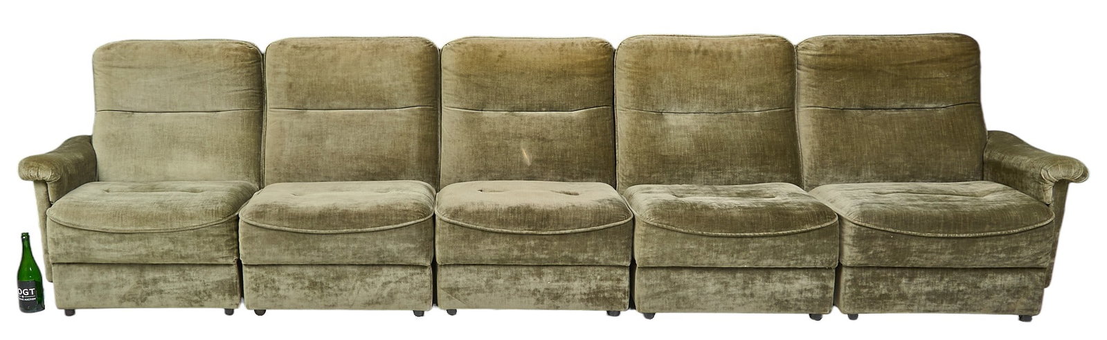 Danish Five-Piece Modular Sofa - 2