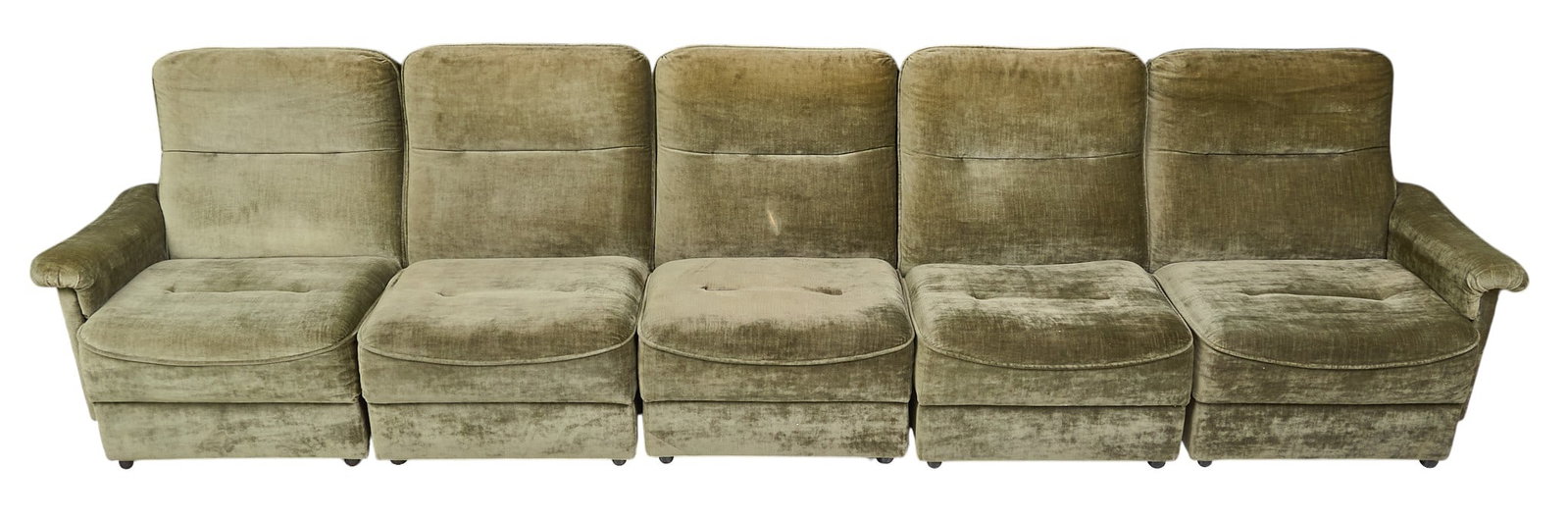 Danish Five-Piece Modular Sofa - 3