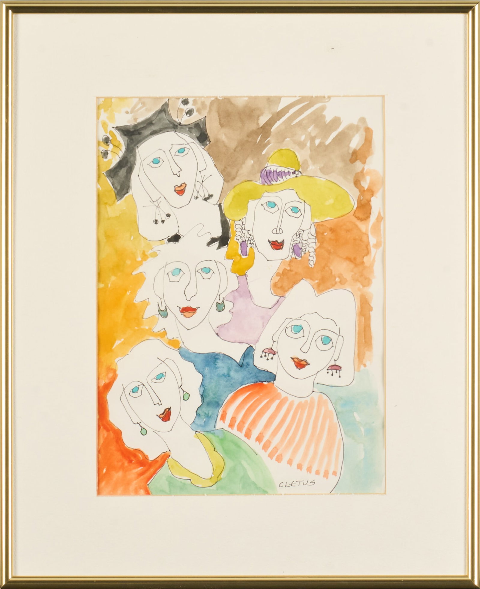 Brother Cletus Behlmann, Five Women - 2