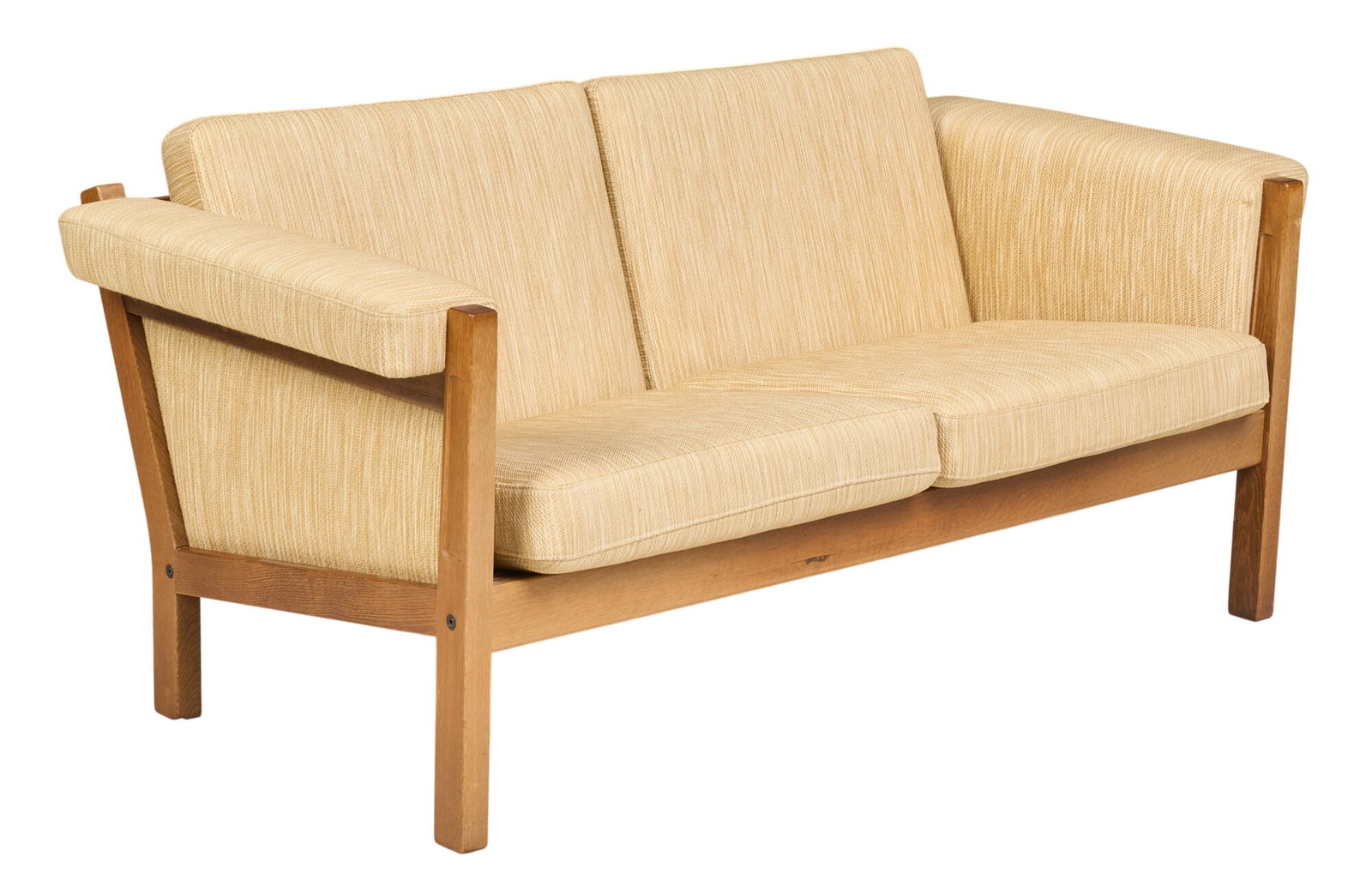 Hans J. Wegner, Mid-Century Loveseat (1 of 4)