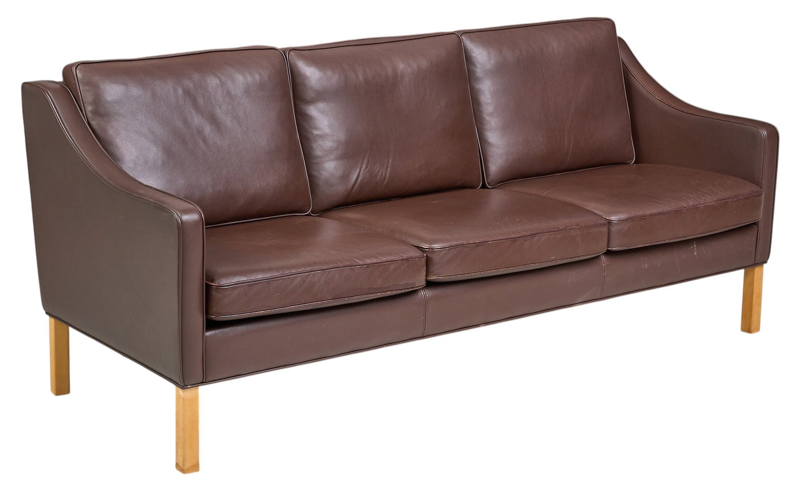 Borge Mogensen, Mid-Century Leather Sofa (1 of 5)