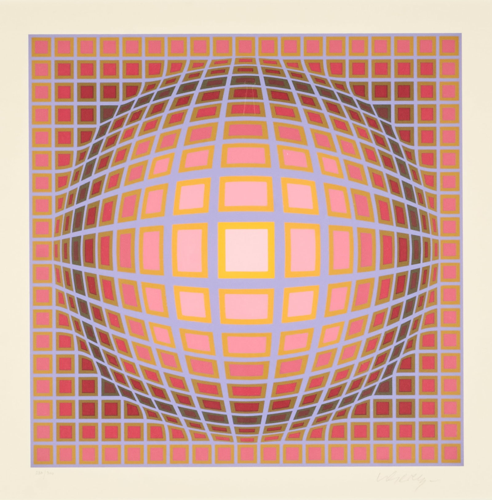 Victor Vasarely, "Titan C" (1 of 5)