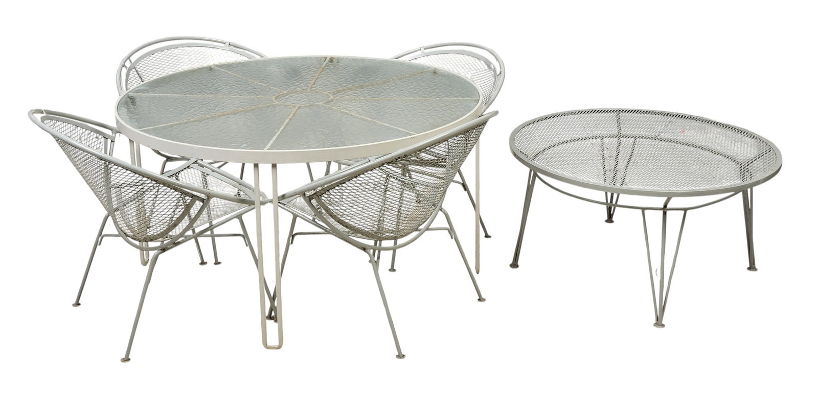 Mid-Century Modern Metal Patio Set (1 of 5)