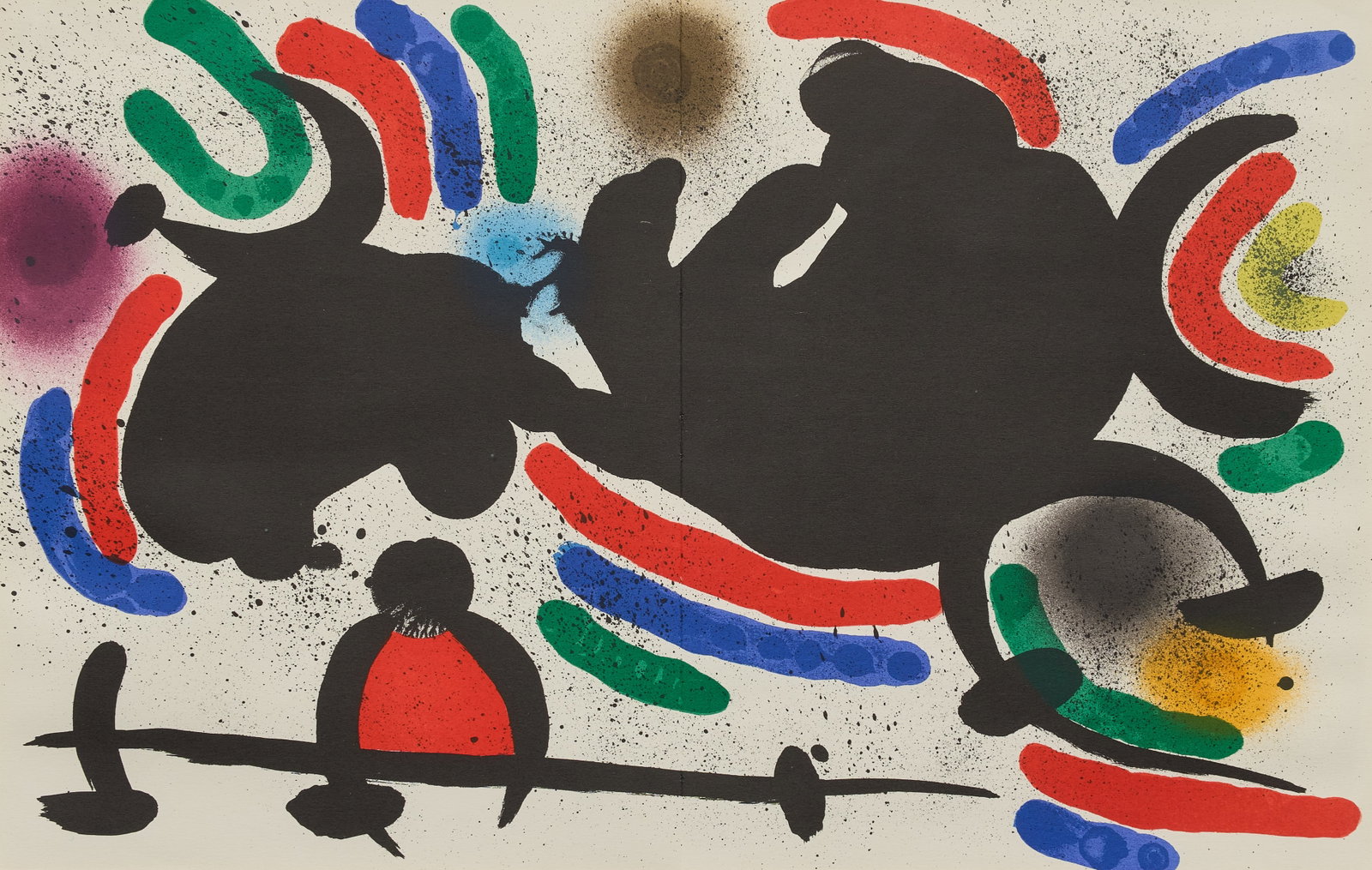 Joan Miro, Lithograph "IV" (1 of 3)