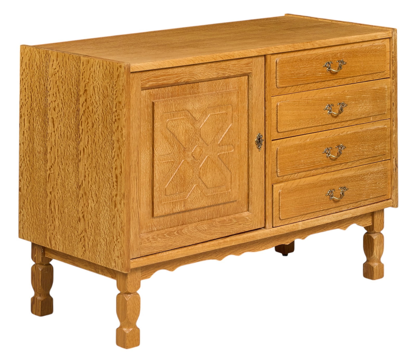 Henning Kjaernulf, Mid-Century Credenza (1 of 4)