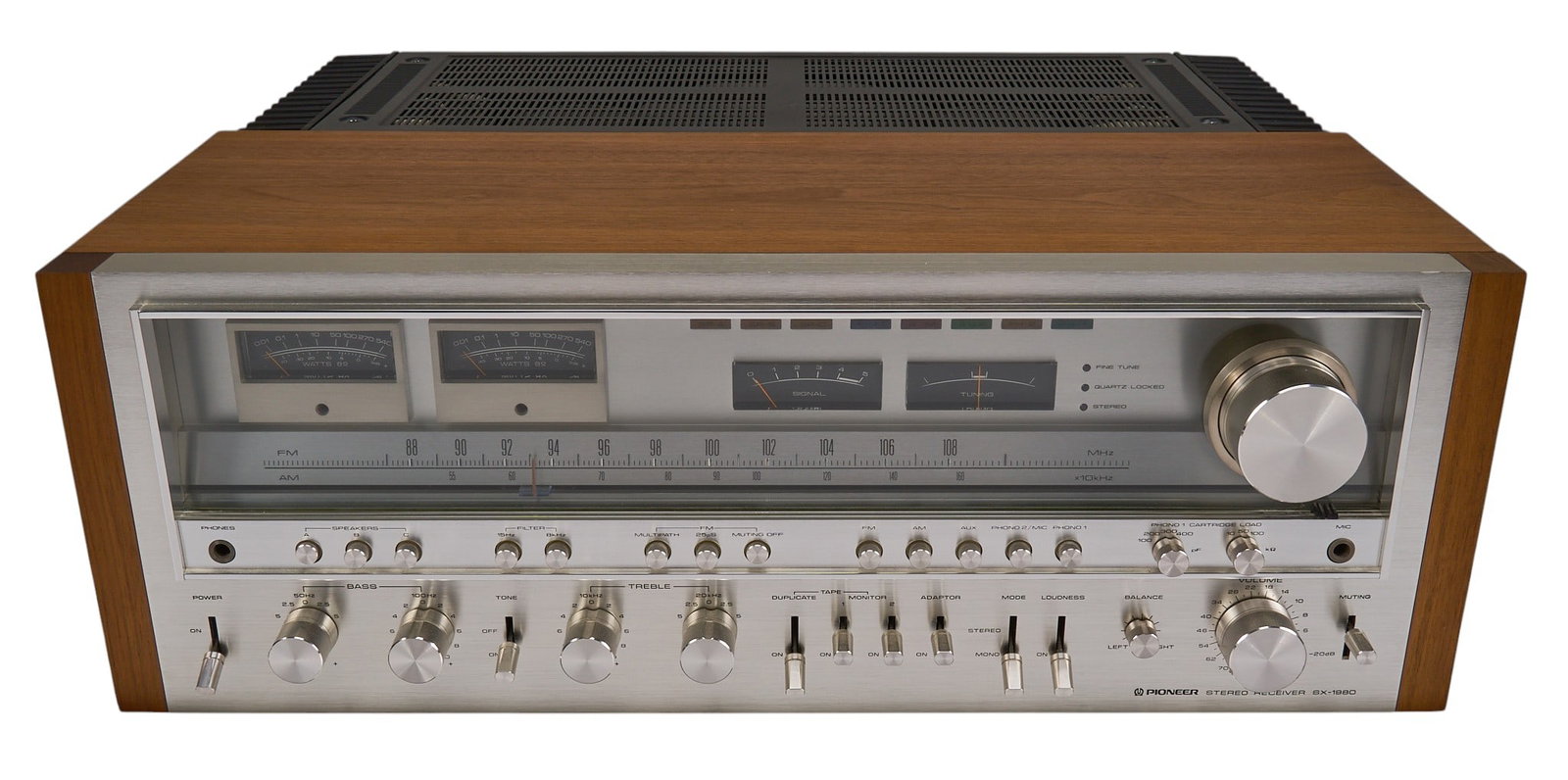 Vintage Pioneer SX-1980 Stereo Receiver - 3