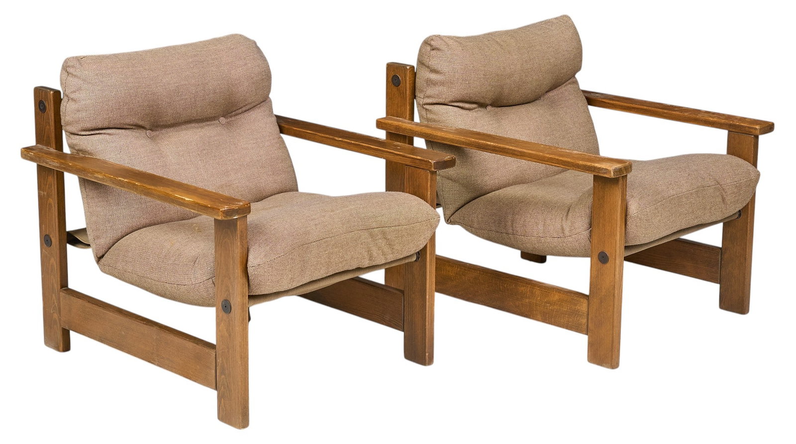 Pair of Danish Mid-Century Lounge Chairs (1 of 4)