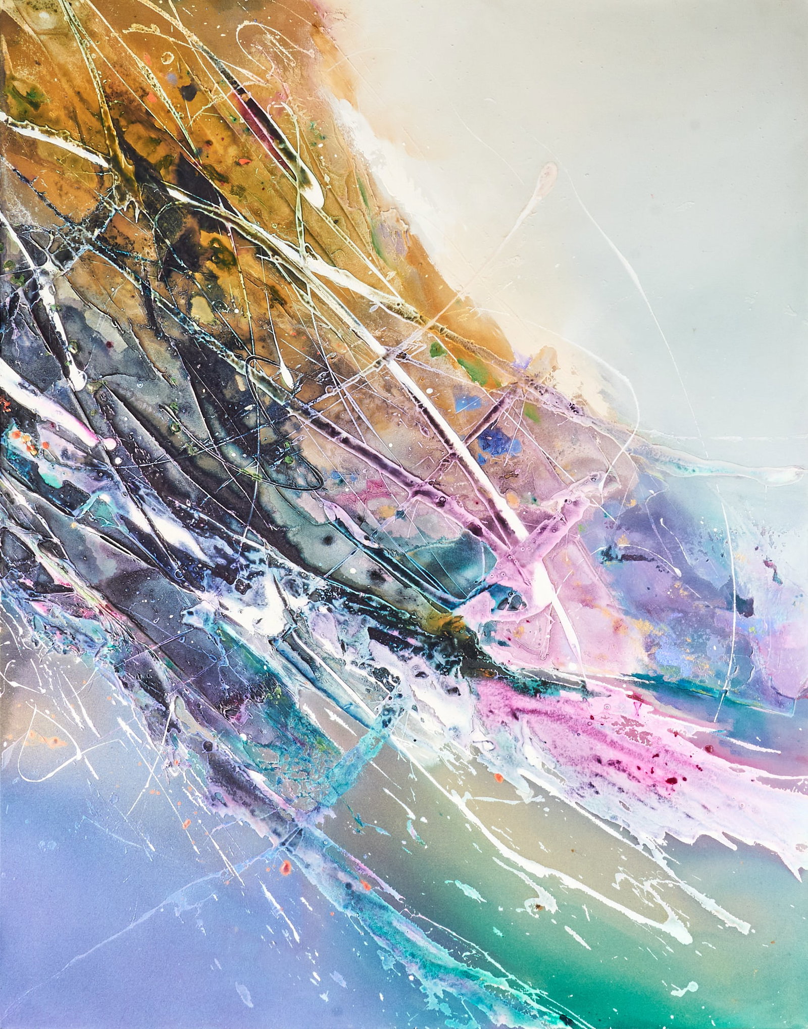 Stevie Ricks, "Chrystalline Journey No. 5" (1 of 4)