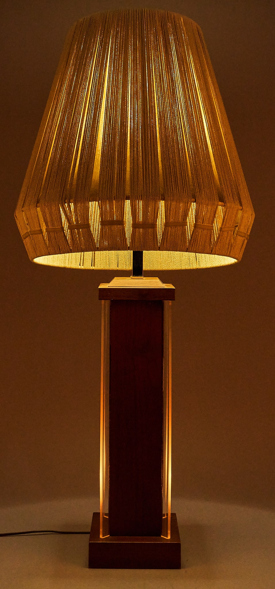 Mid-Century Yarn Lamp (1 of 4)