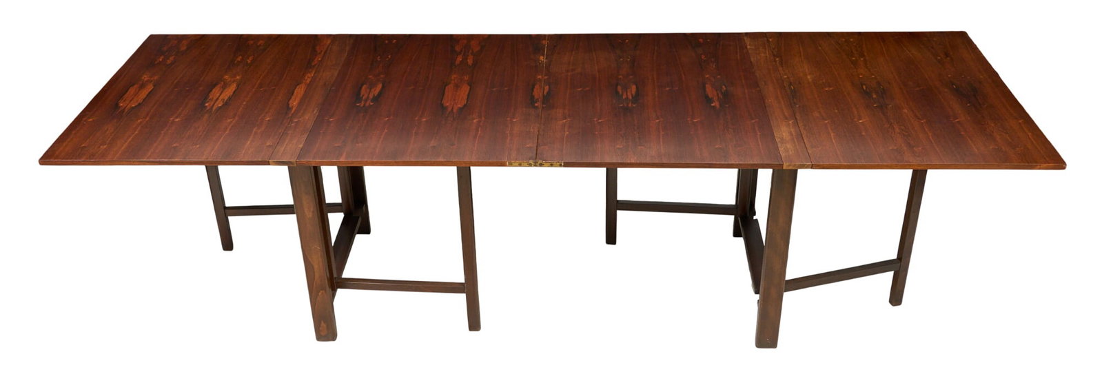 Mid-Century Drop-Leaf Dining Table - 2