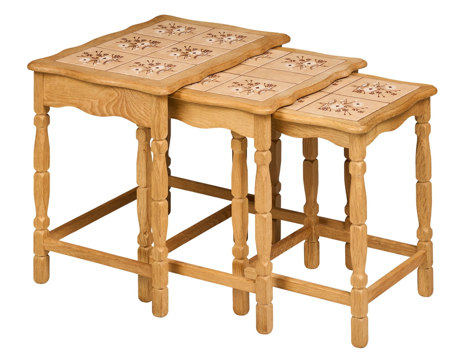 Ejso Mobler, (3) Nesting Mid-Century Tables (1 of 5)