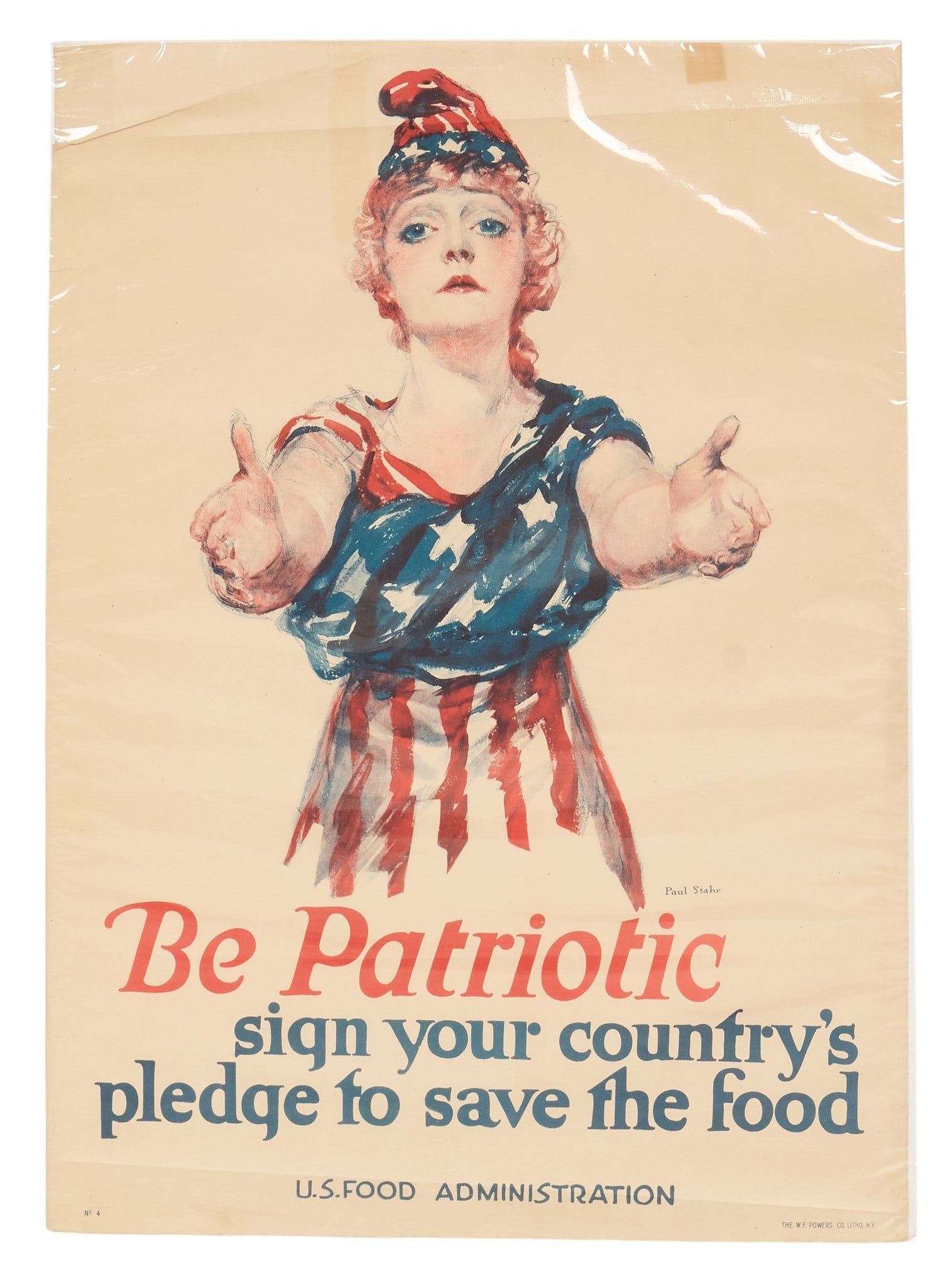 WWI-Era "Be Patriotic" Poster (1 of 3)