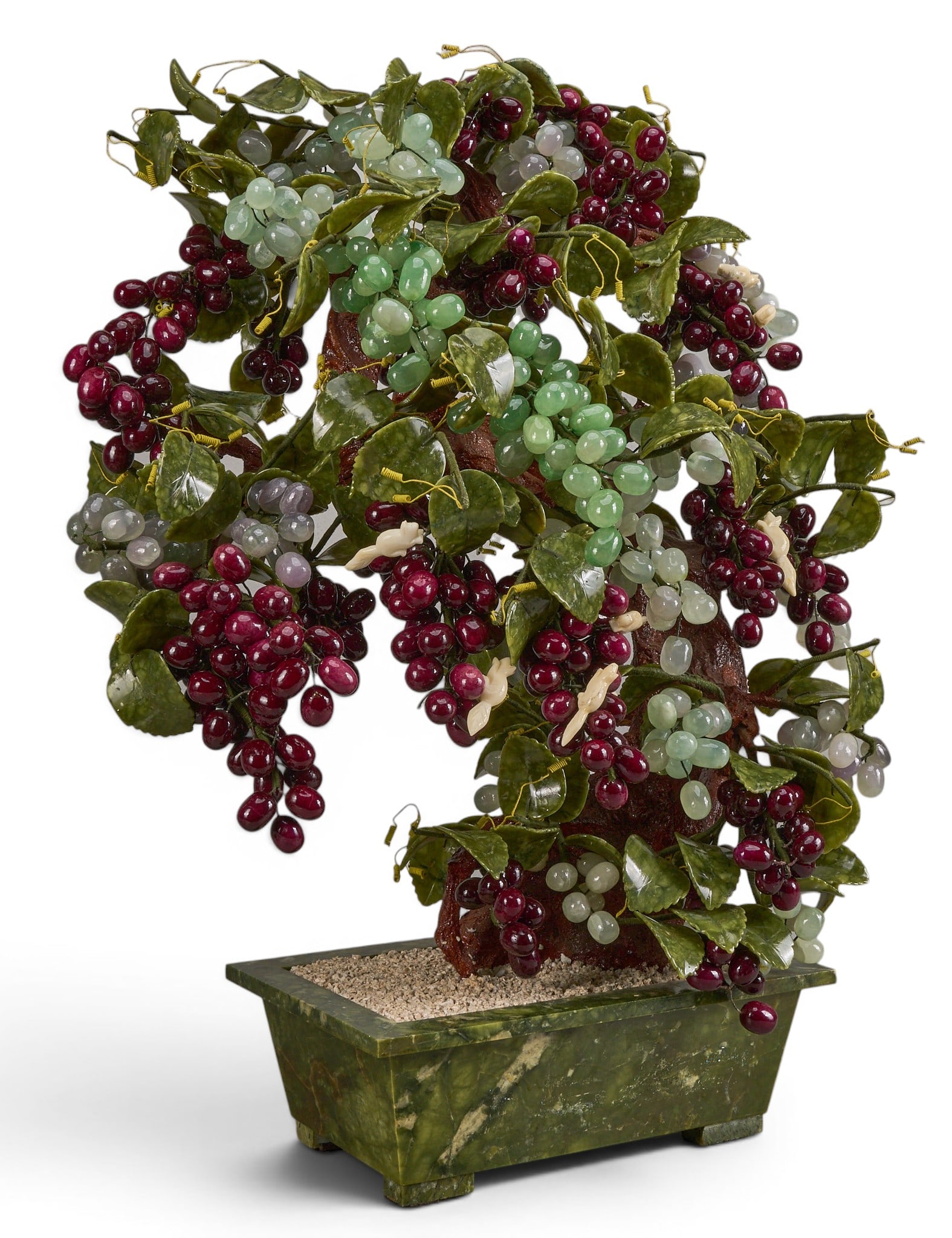 Large Multi-Stone Grape Tree - 2
