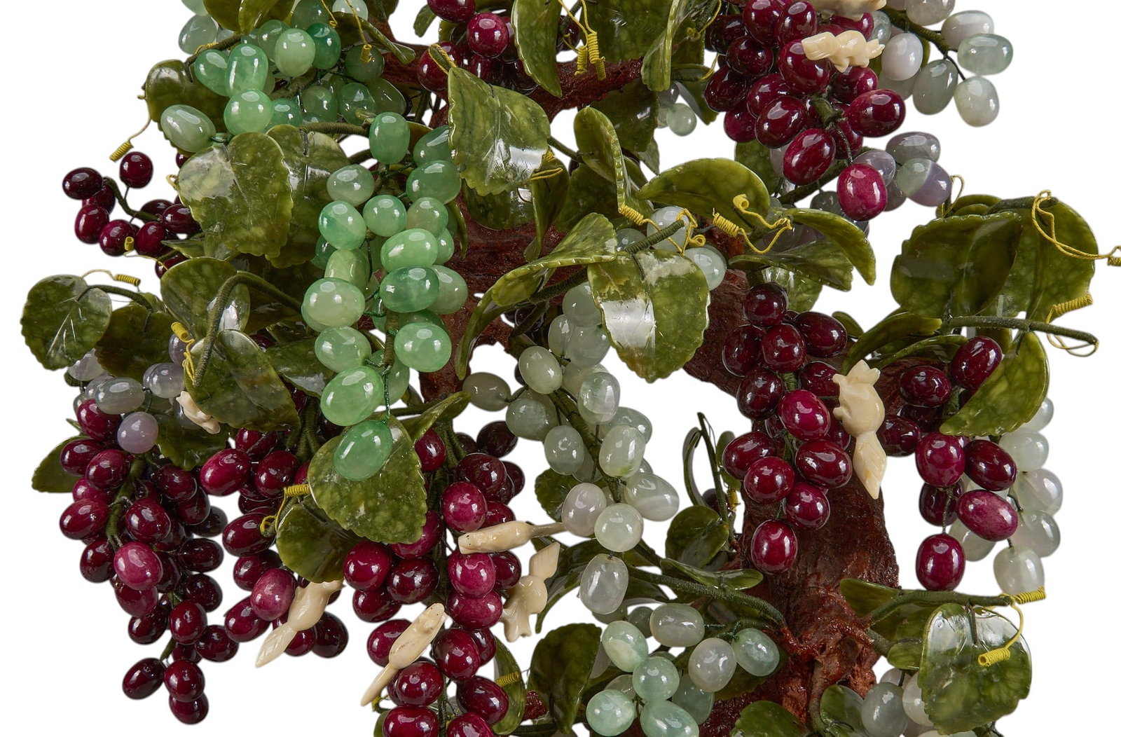 Large Multi-Stone Grape Tree - 3