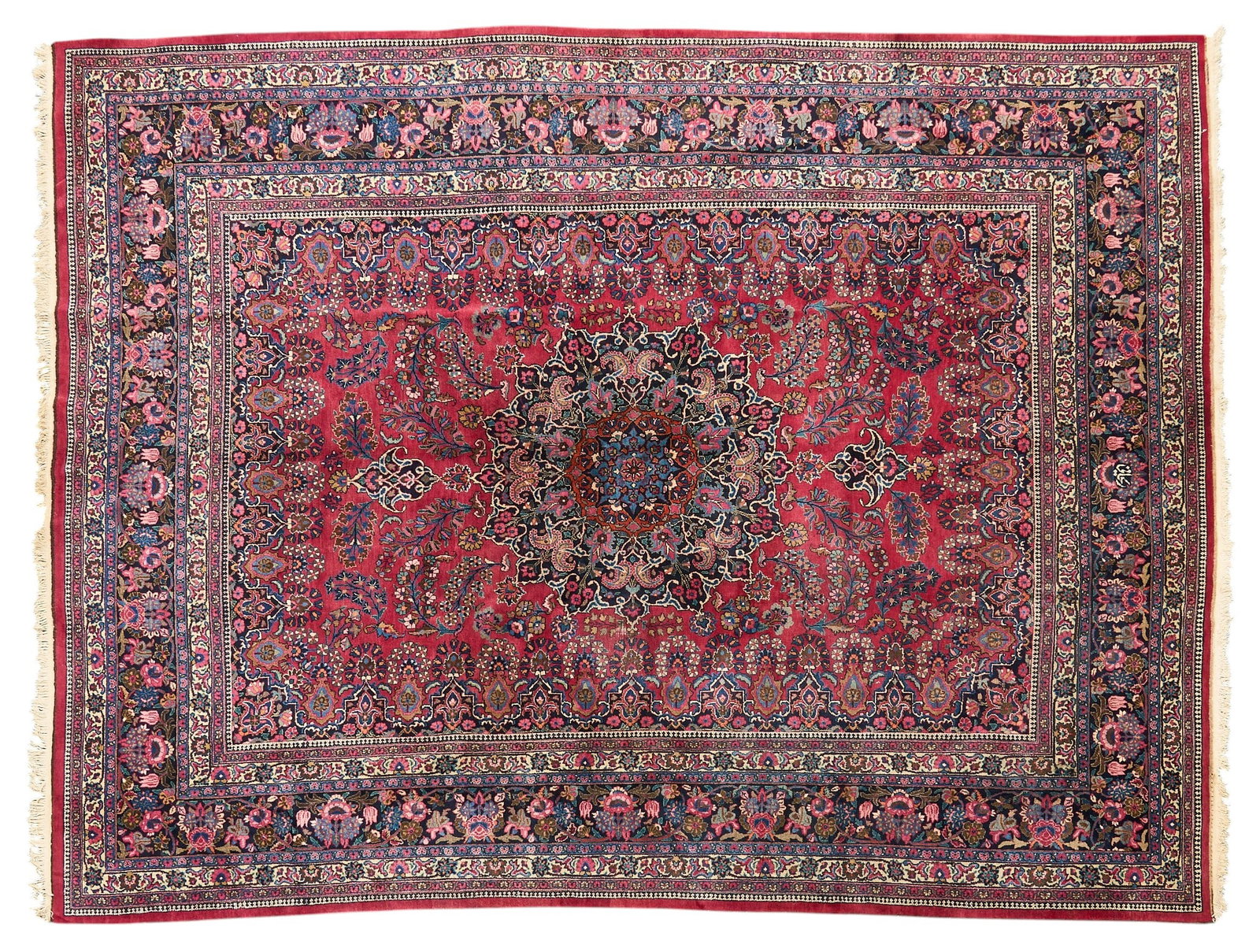 Hand-Knotted Persian Rug, 12 ft. 6 in. x 9 ft. 11 in.: Hand-knotted Persian rug 12 ft. 6 in. x 9 ft. 11 in. 