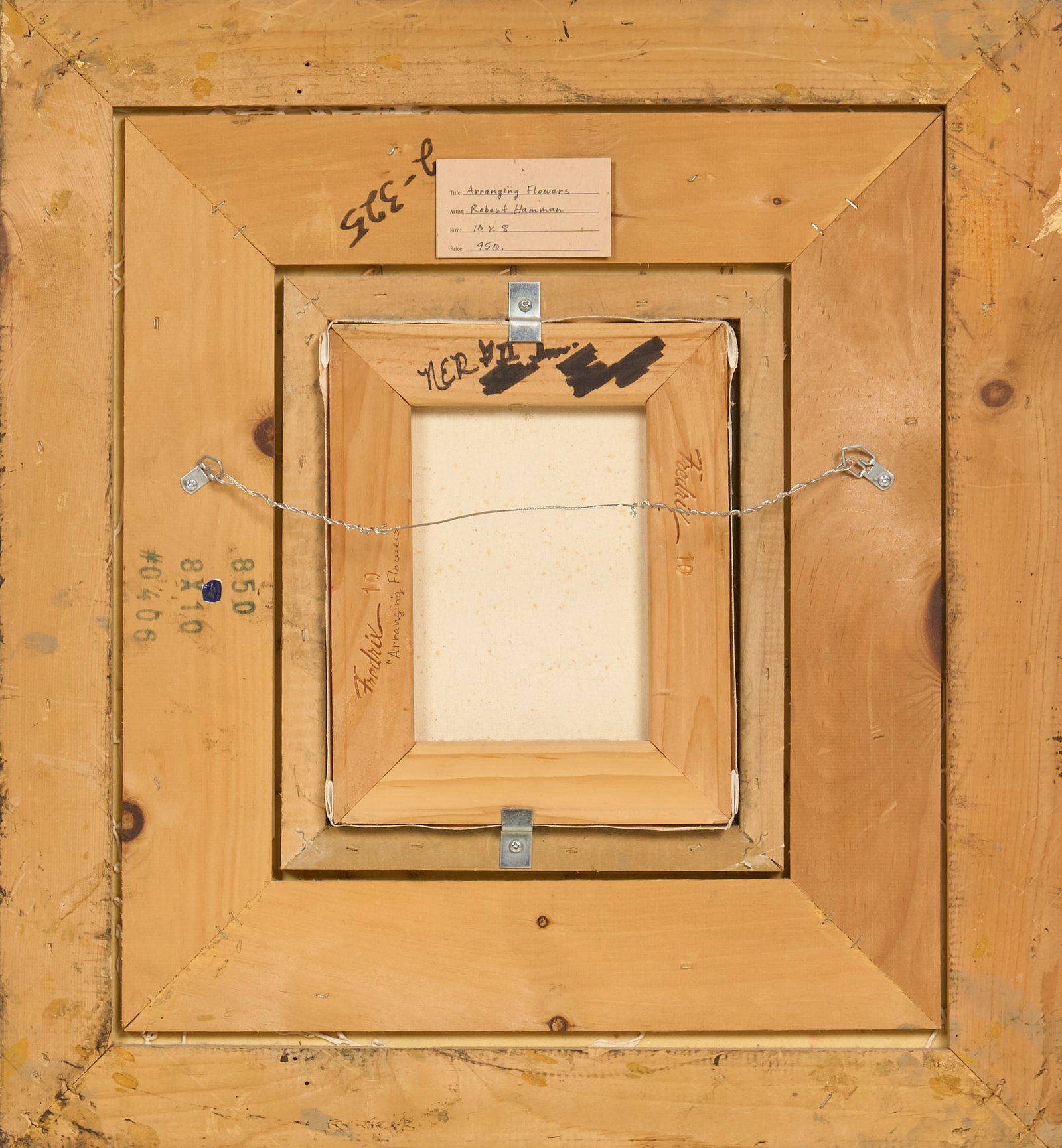 Robert Hamman, "Arranging Flowers" - 4