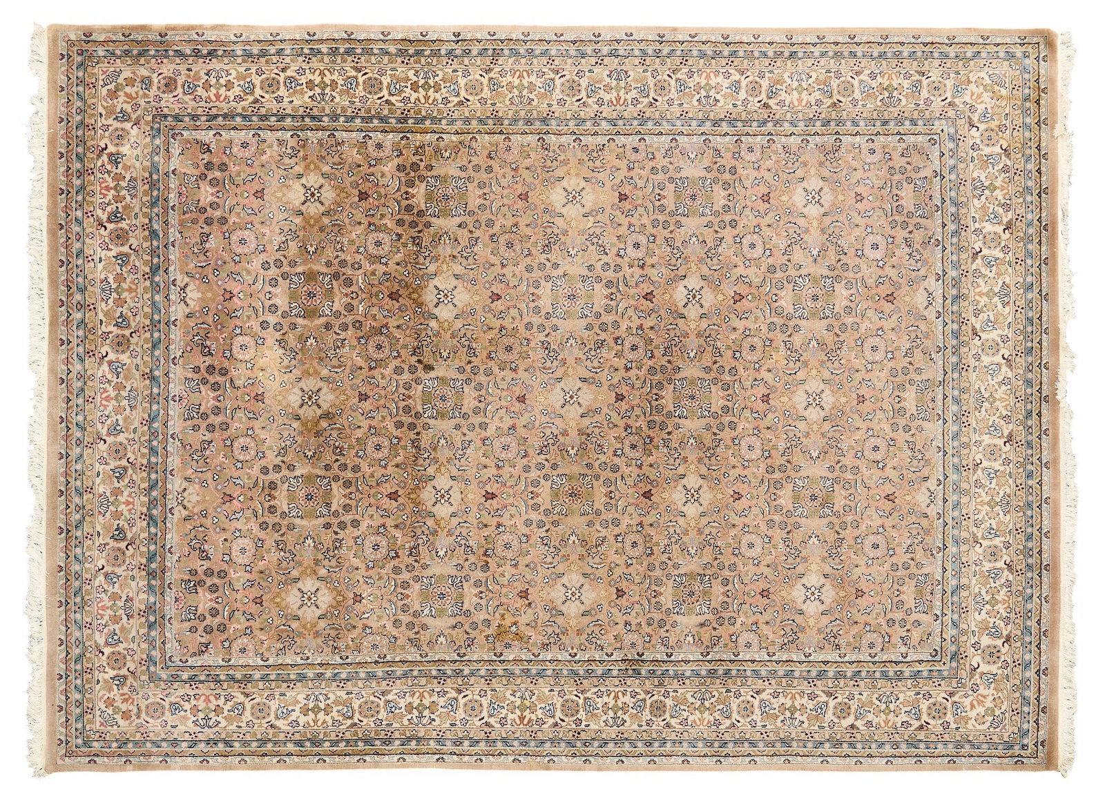 Hand-Knotted Rug, 11 ft. 4 in. x 8 ft.: Hand-knotted rug 11 ft. 4 in. x 8 ft. 