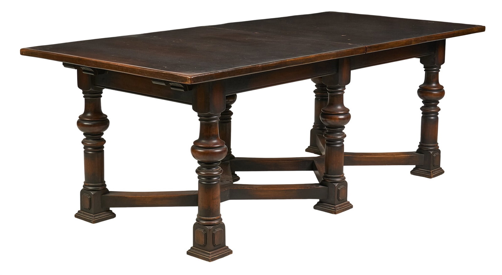 Extending Jacobean Style Dining Table (1 of 4)