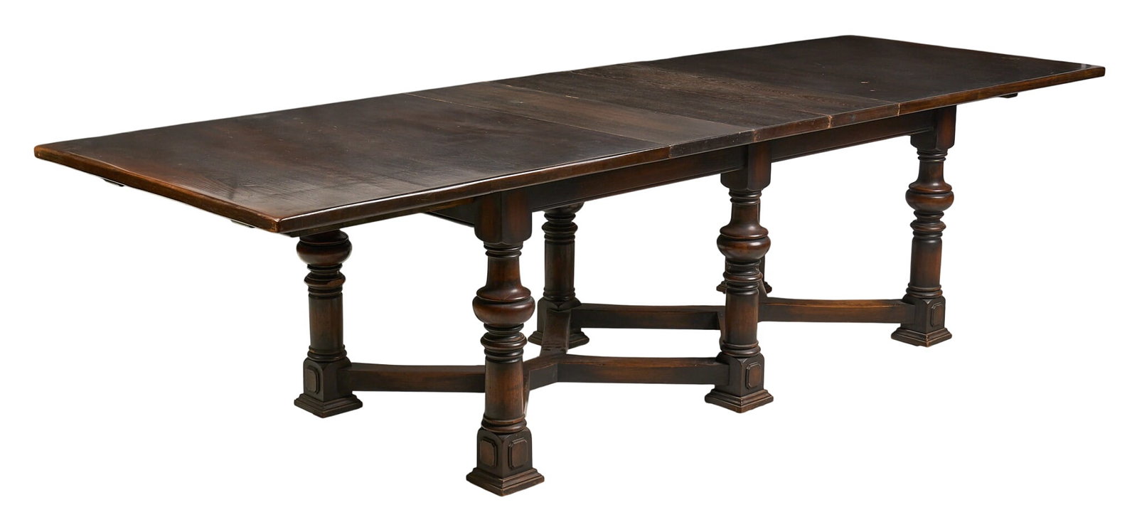 Extending Jacobean Style Dining Table - 4