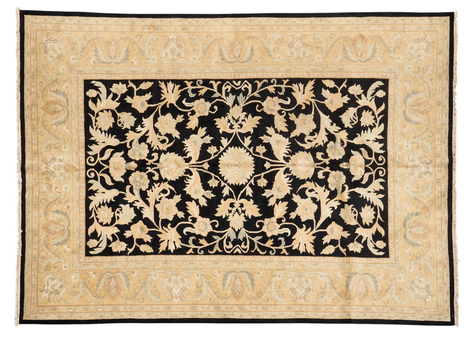 Estate Rug, 14 ft. 2 in. x 10 ft. 1 in.: Estate rug 14 ft. 2 in. x 10 ft. 1 in. Provenance: Property from a home in Houston, Texas 