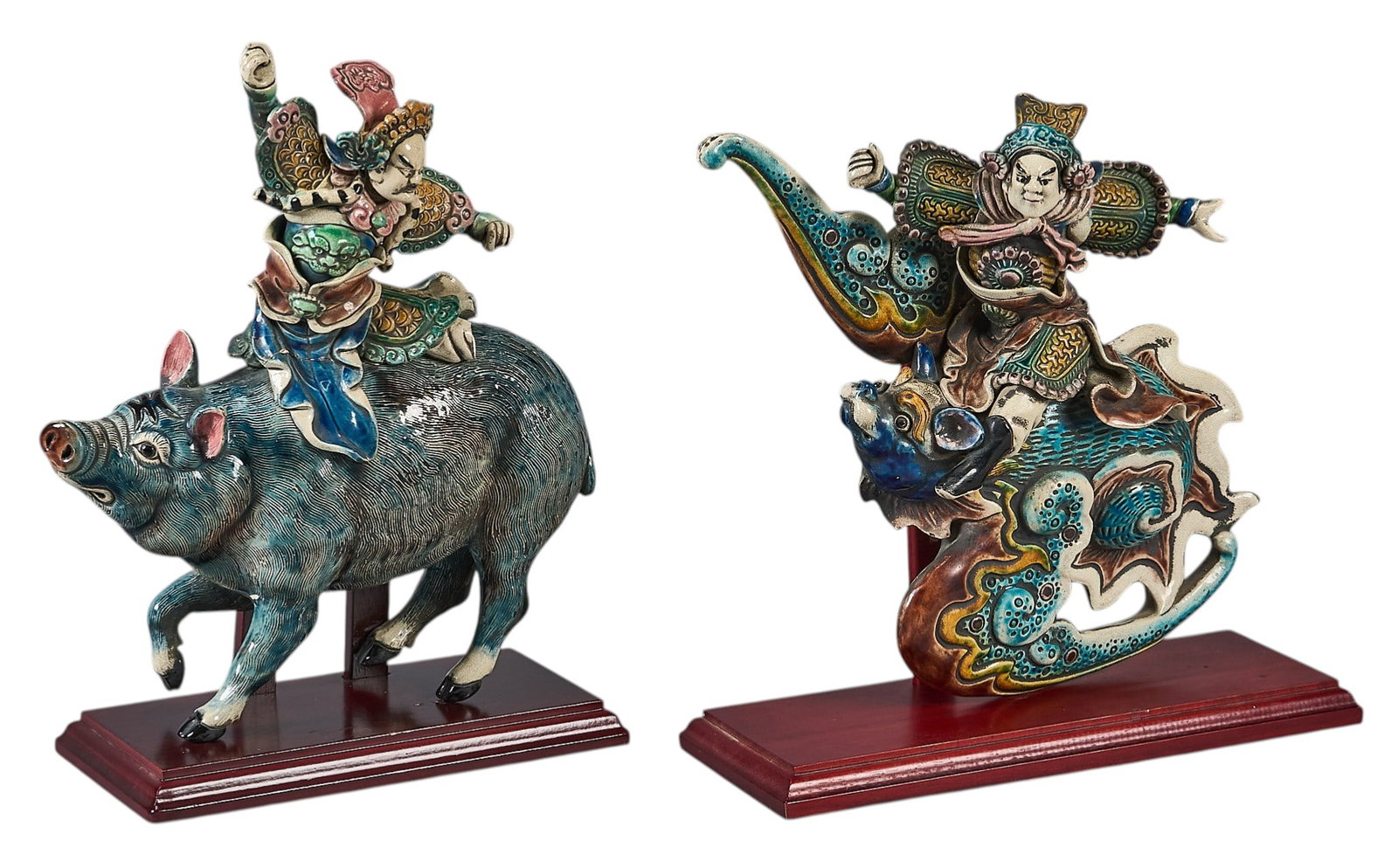 (2) Chinese Roof Tiles (1 of 6)