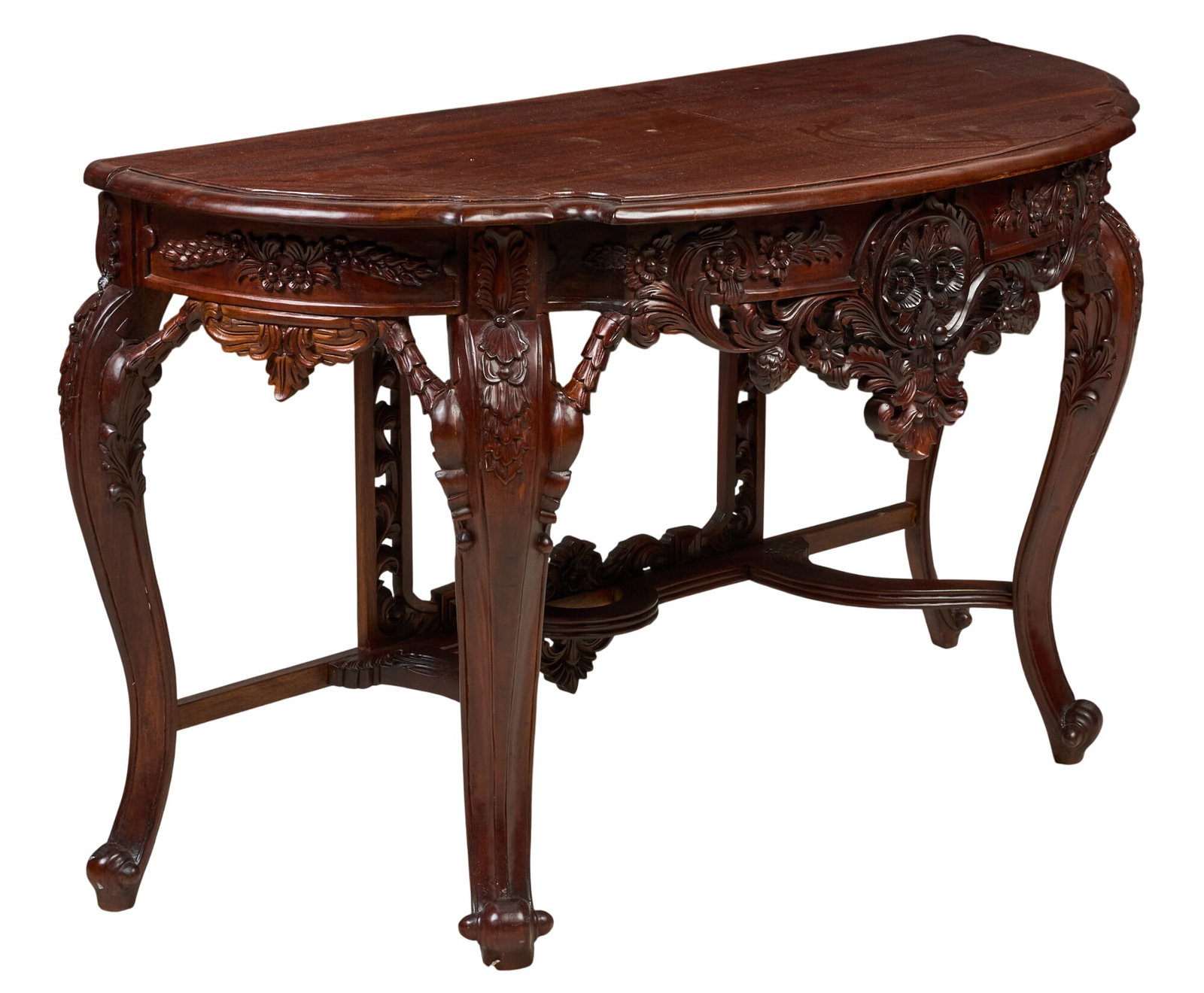 Carved Demlune Table (1 of 5)