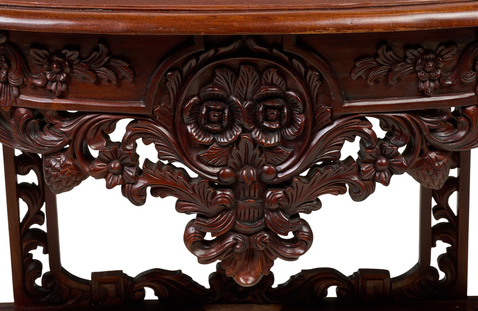 Carved Demlune Table - 4