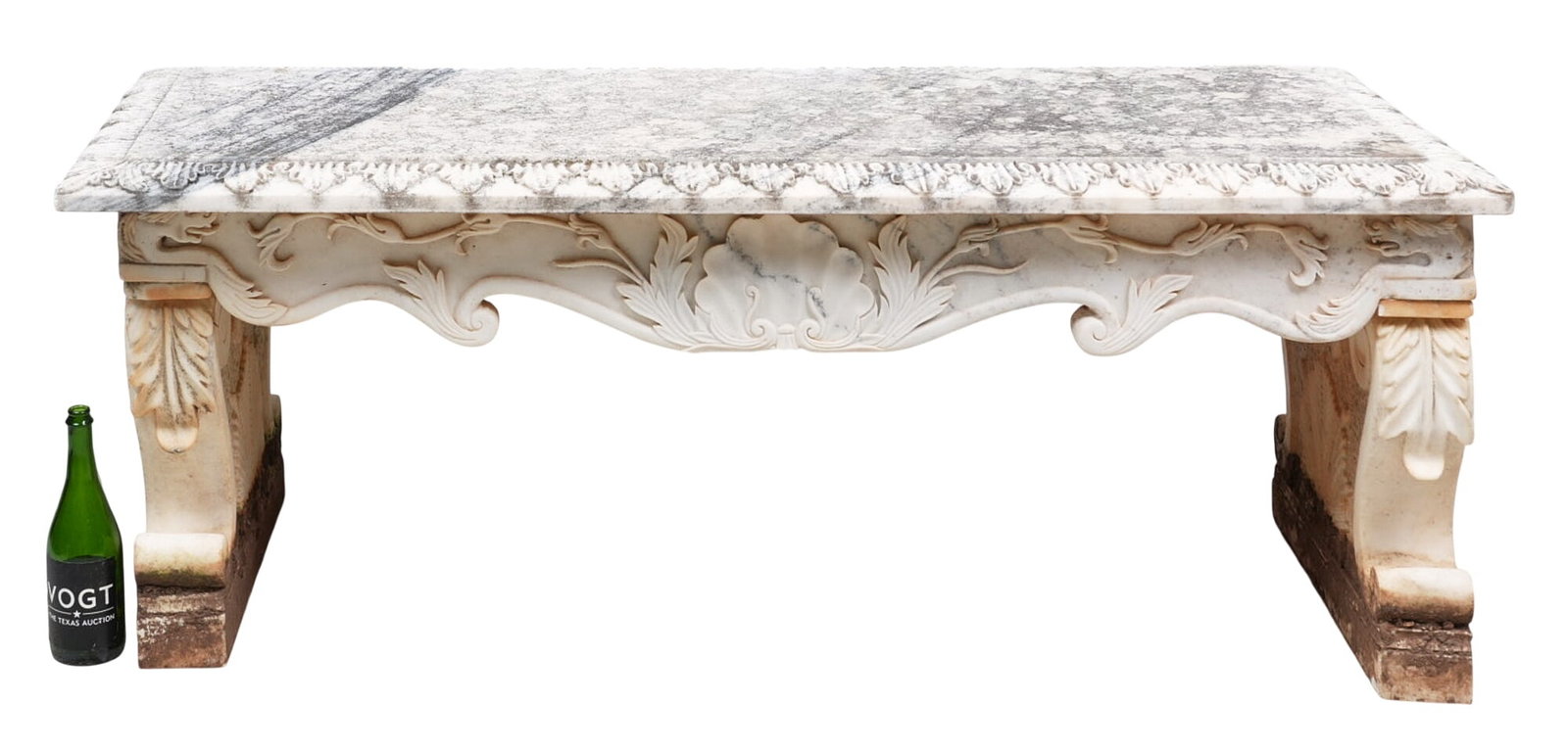 Classical Style Stone Bench - 2