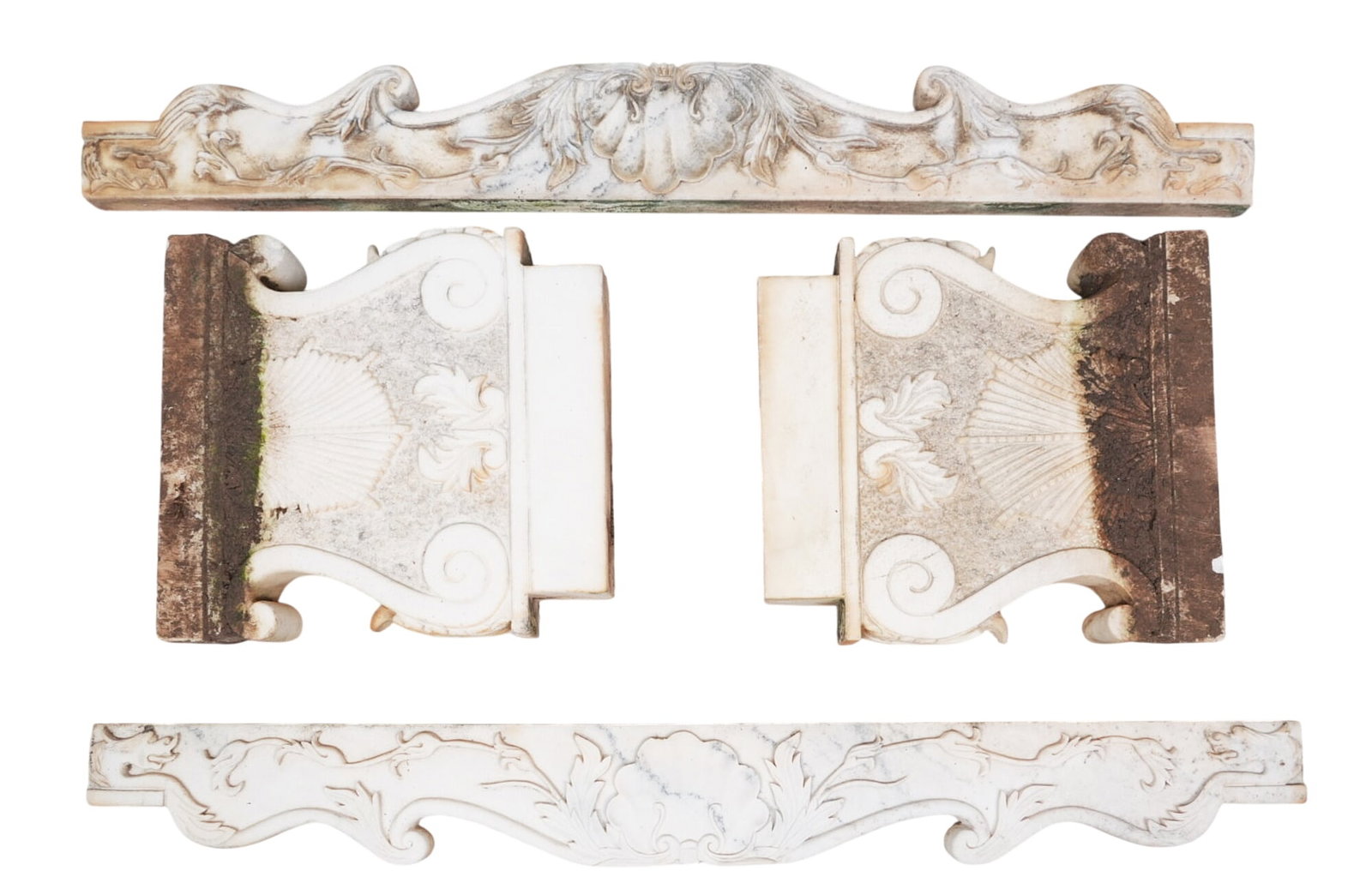 Classical Style Stone Bench - 6
