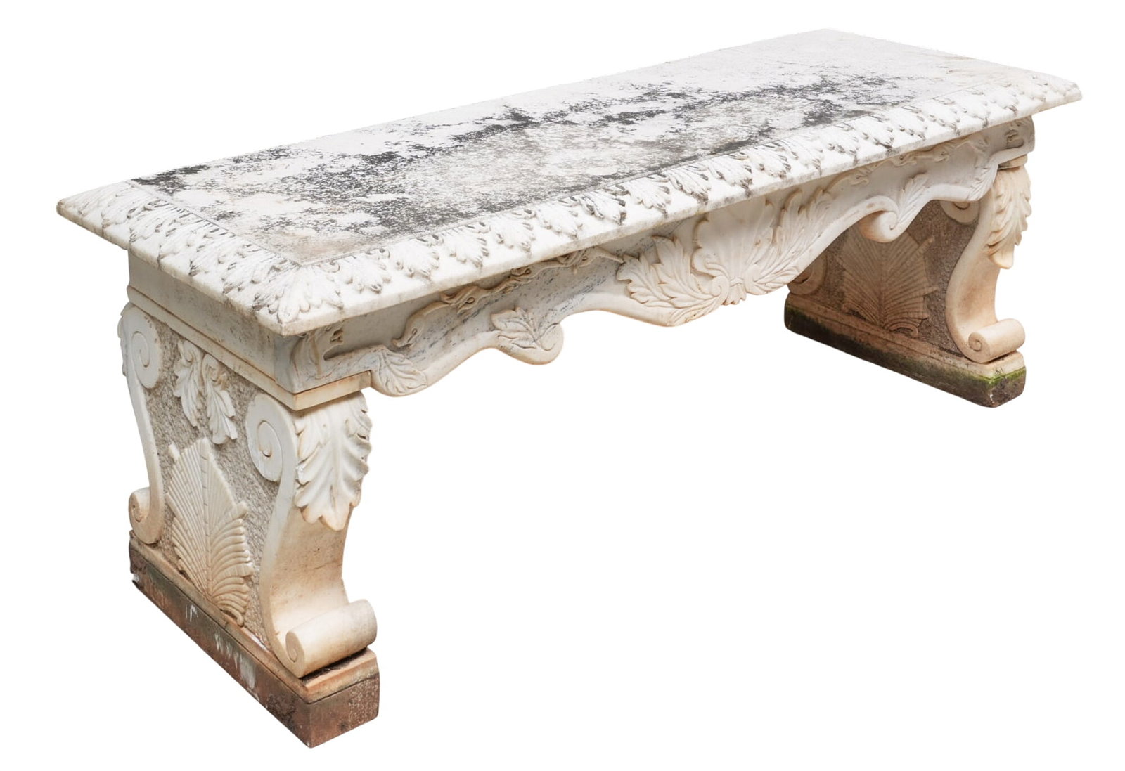 Classical Style Stone Bench (1 of 5)