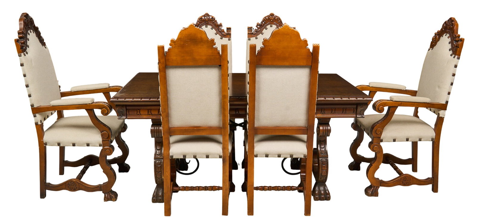 Spanish Renaissance Style Dining Set (1 of 7)